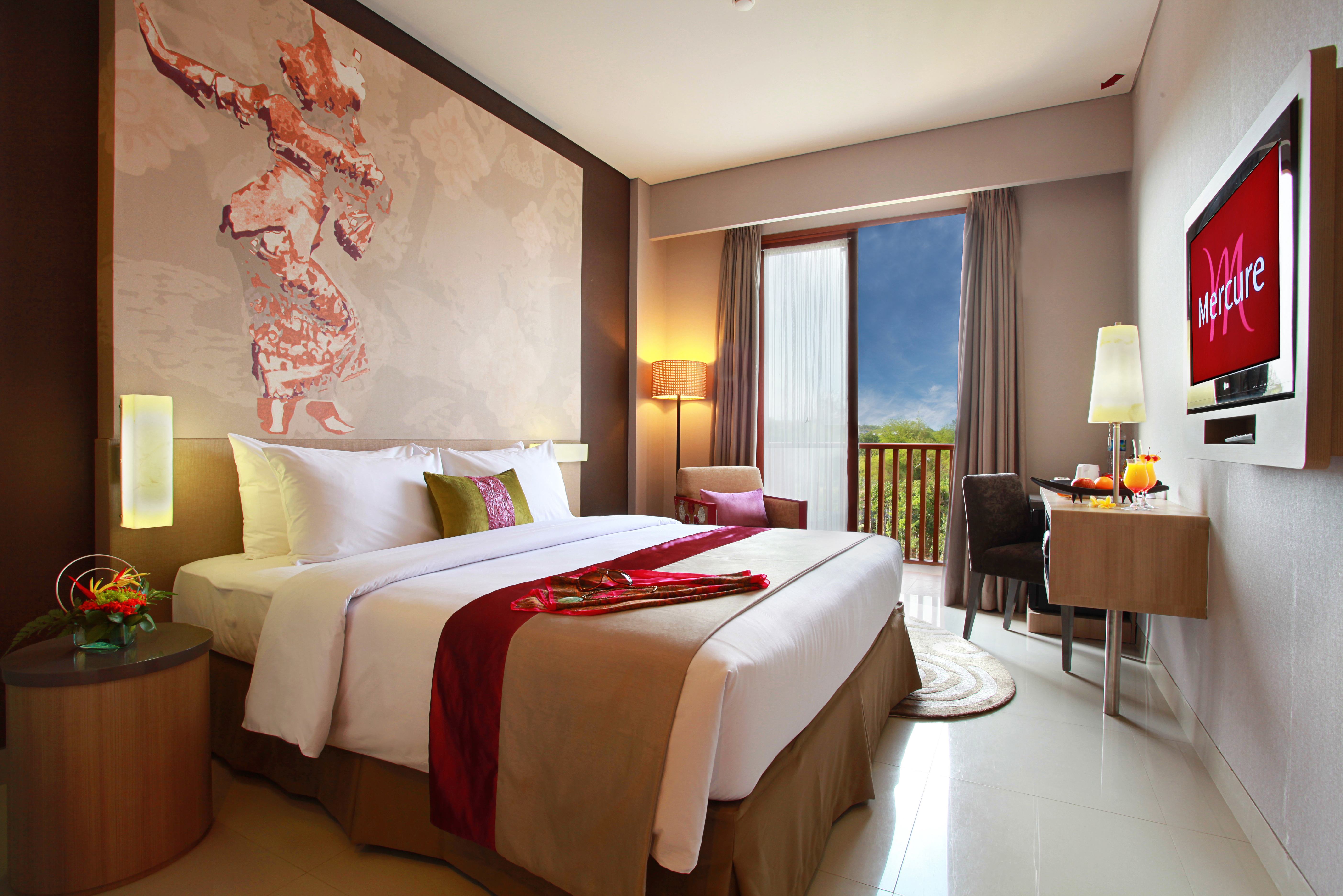 hotelkamer van mercure hotel nusa dua Bali