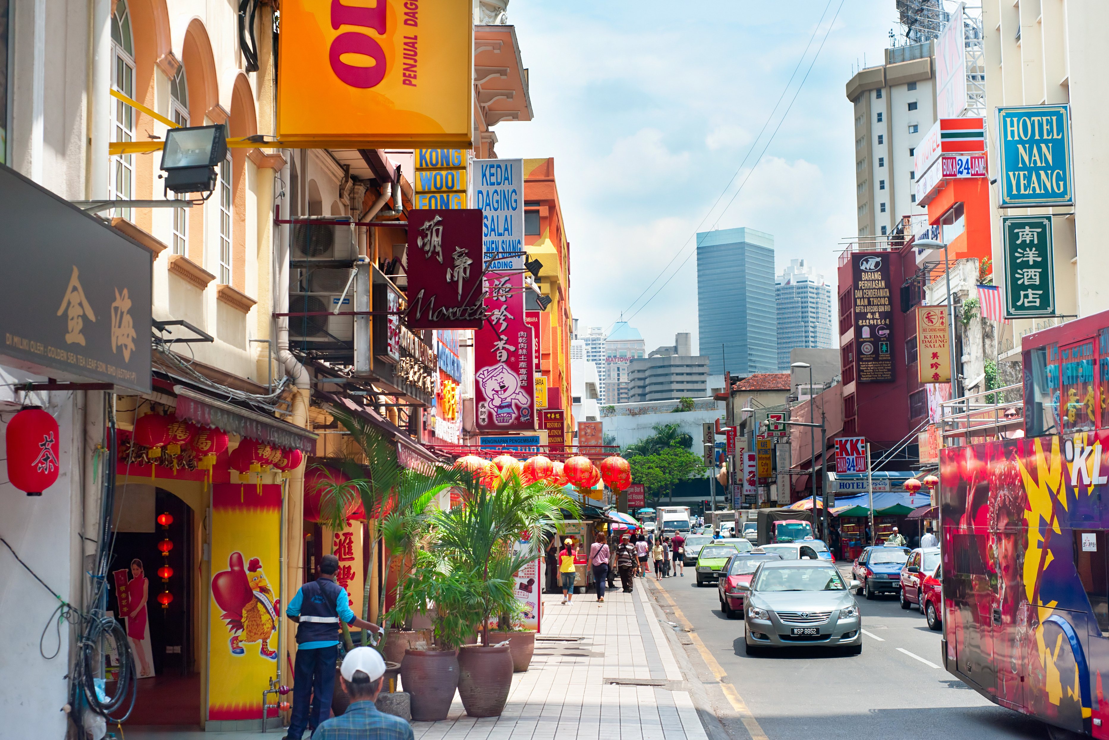 Chinatown in Kuala Lumpur