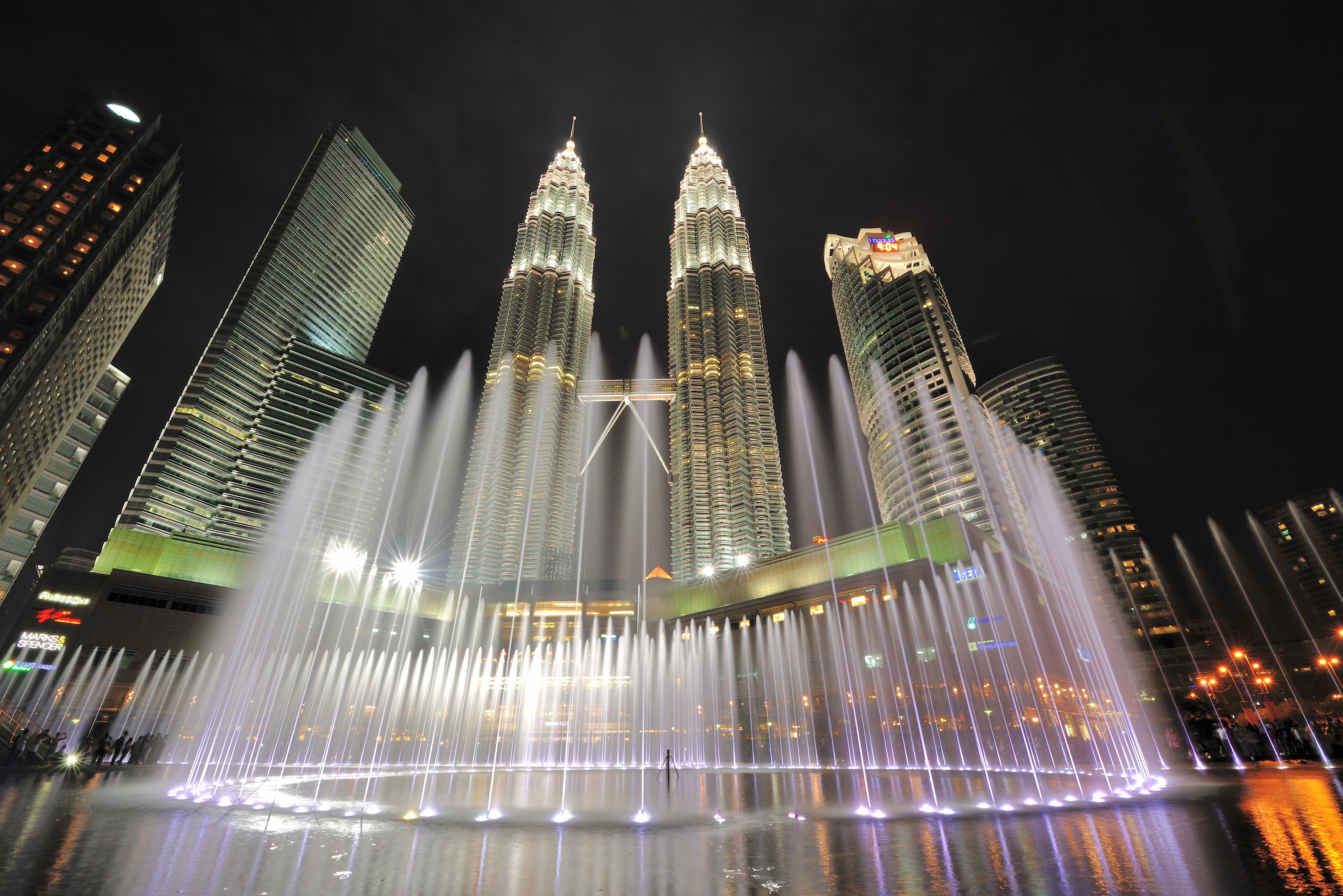 Petronas Twin Towers in Kuala Lumpur