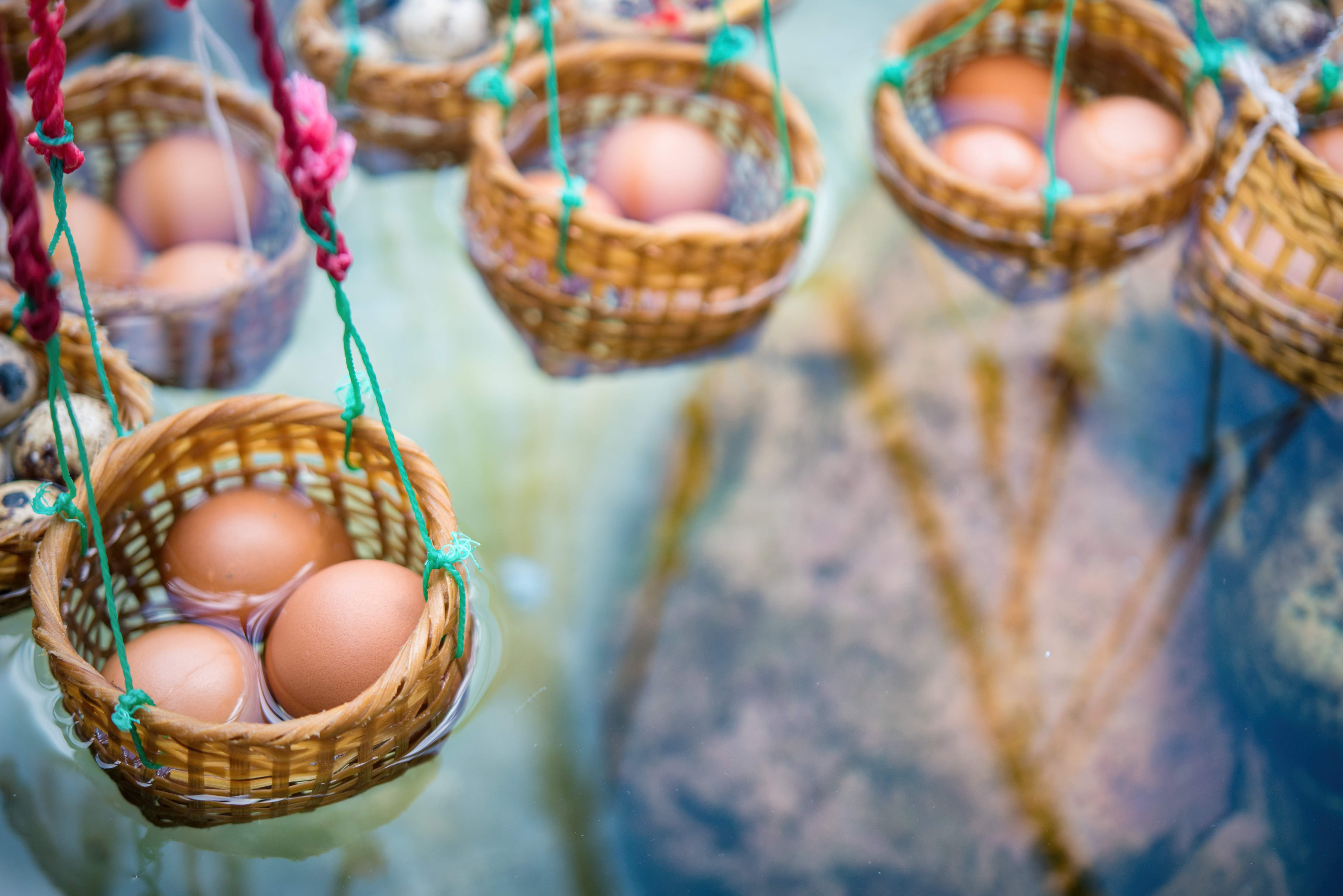 De beroemde eieren van Hakone in Japan