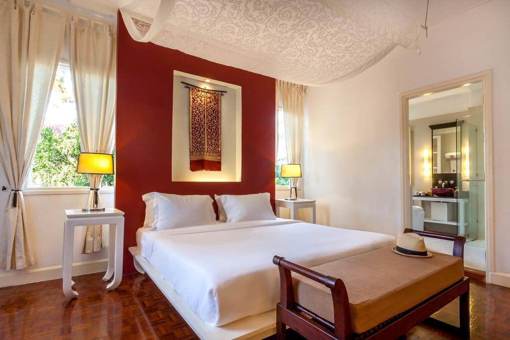 kamer van maison souvannaphoum hotel in laos