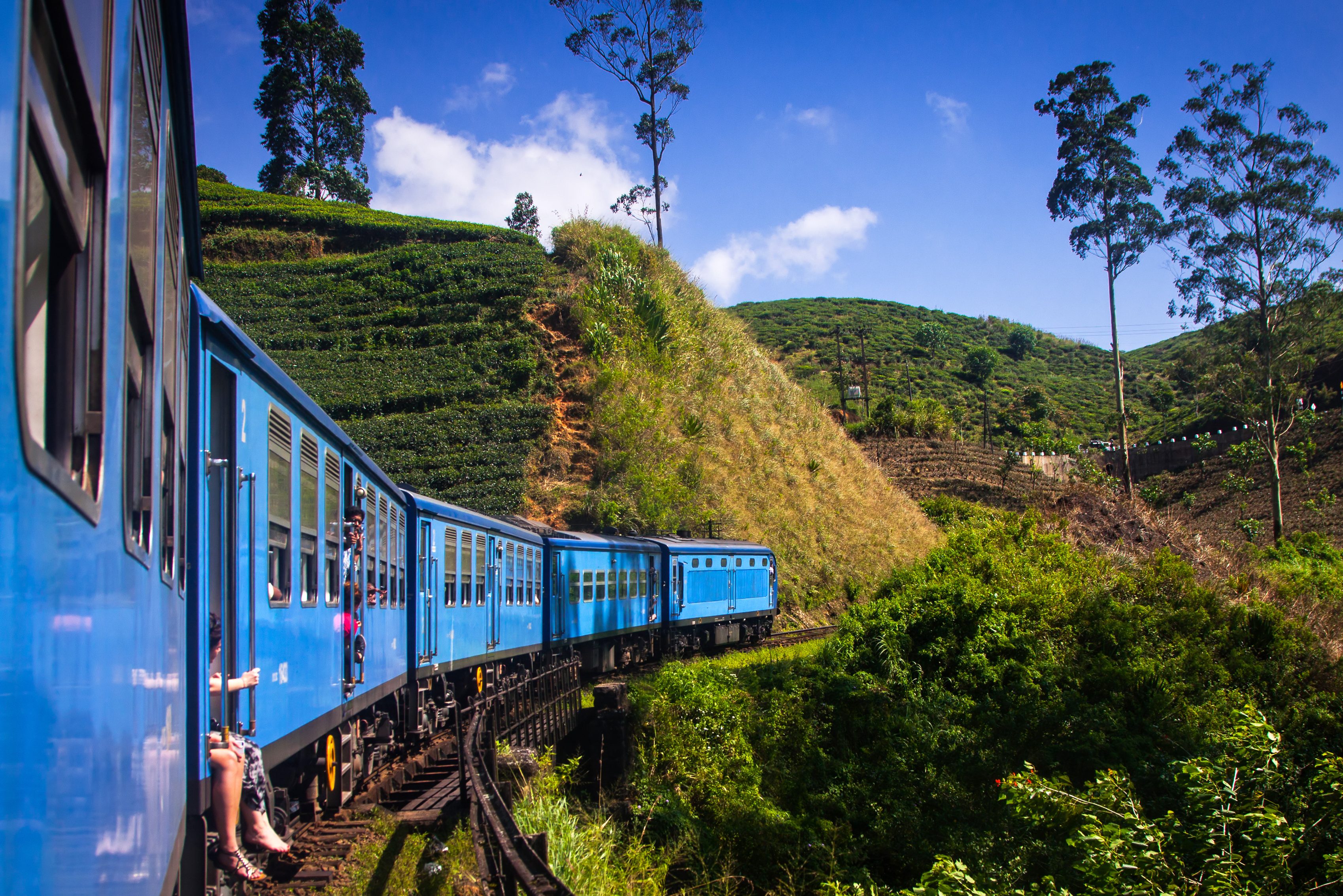 Treinreis vanuit Kandy door theeplantages
