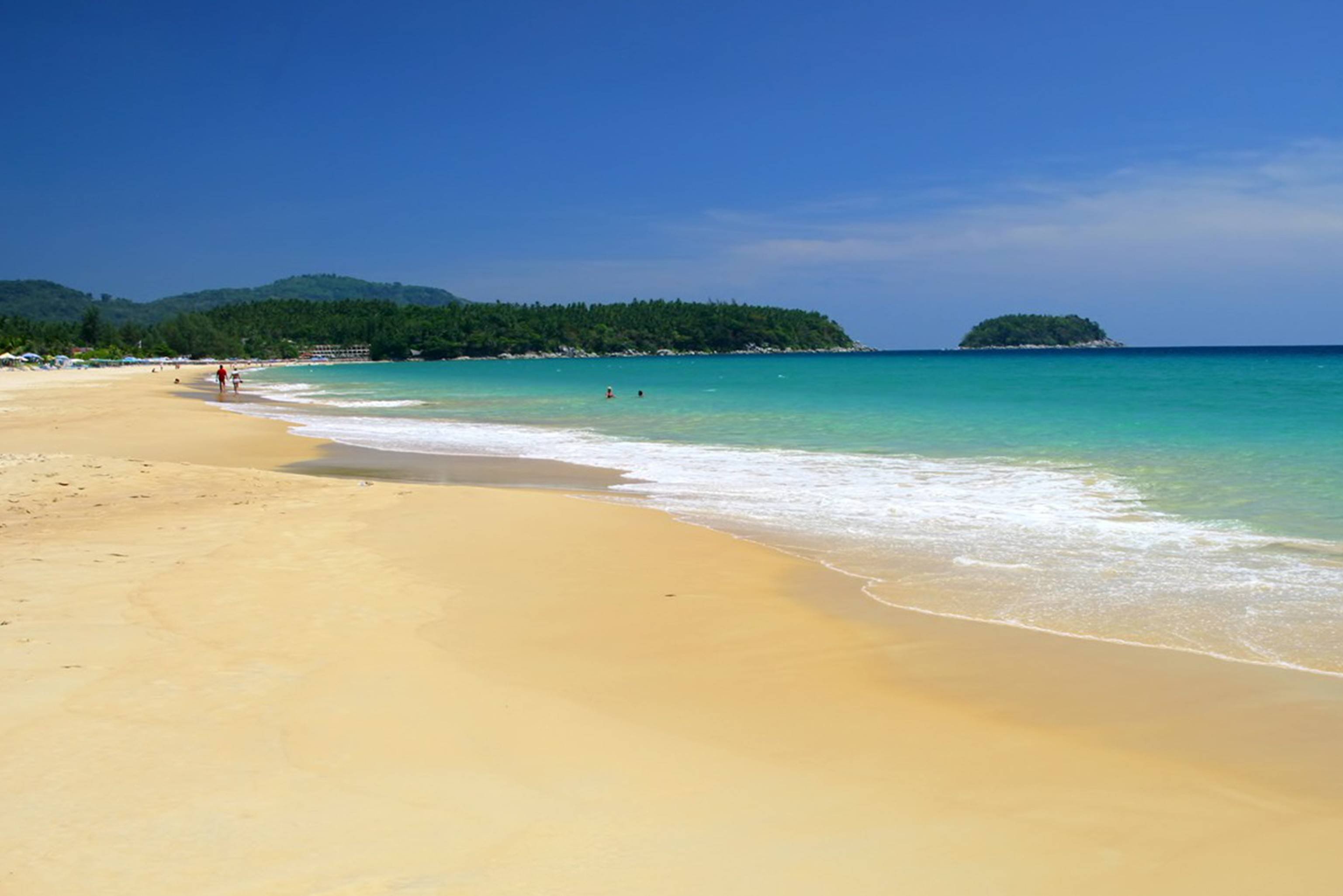 Karon Beach op Phuket, Thailand