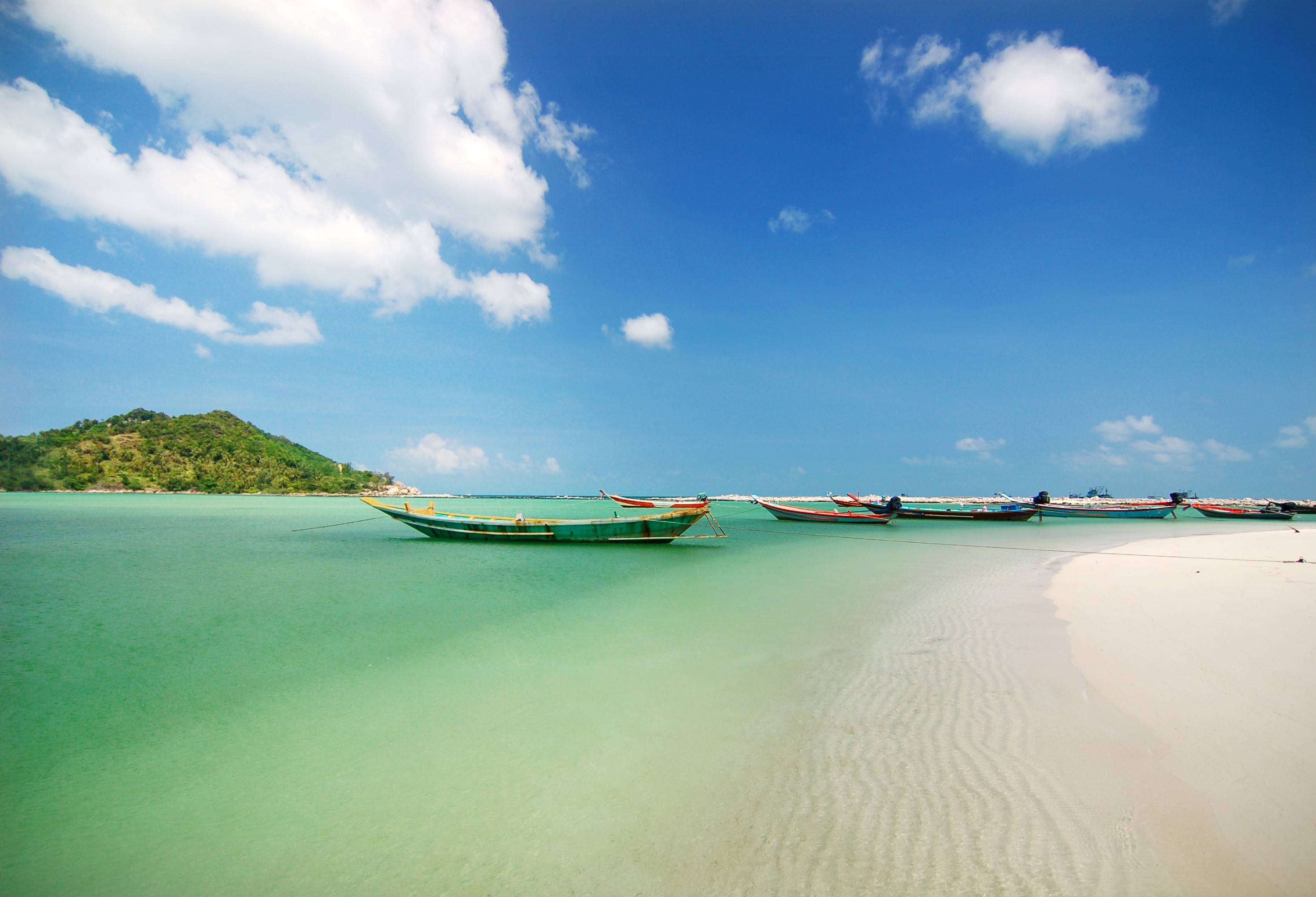 Malibu Beach op Koh Phangan, Thailand