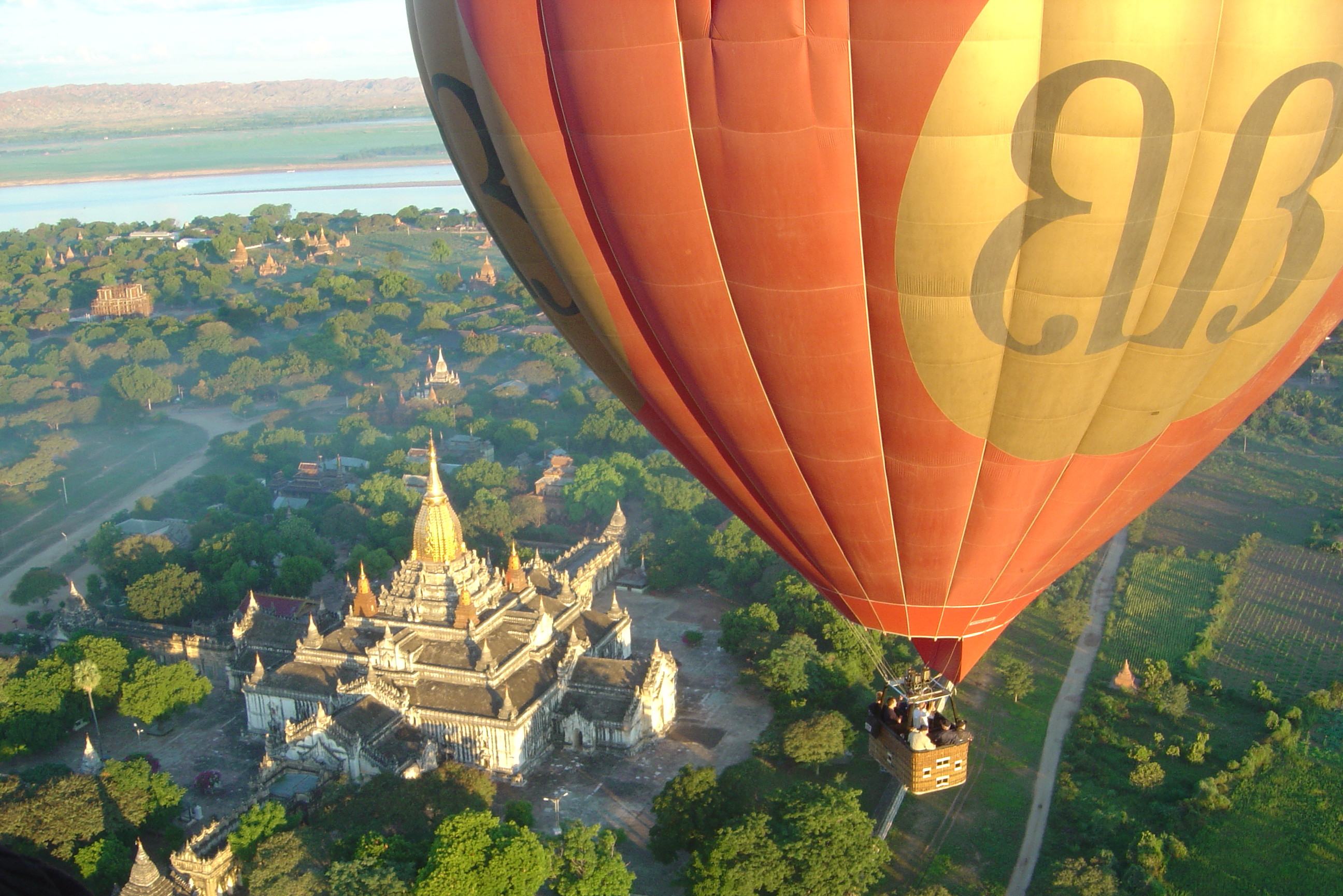 Ballonvaart Bagan Myanmar