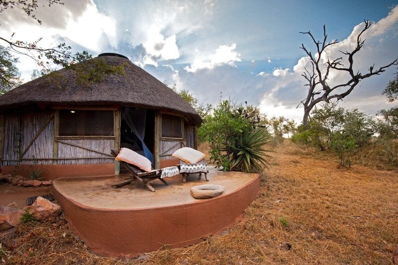 hut van umlani bush camp zuid afrika