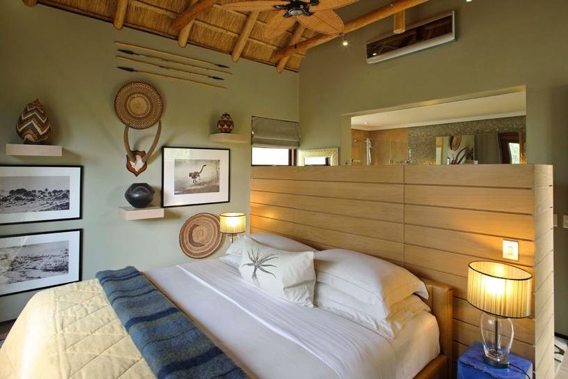 kamer van phinda private game reserve in zuid afrika