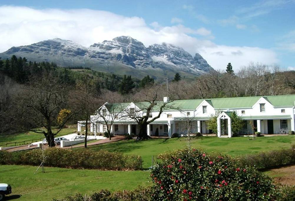 hotel guesthouse knorhoek in stellenbosch zuid afrika