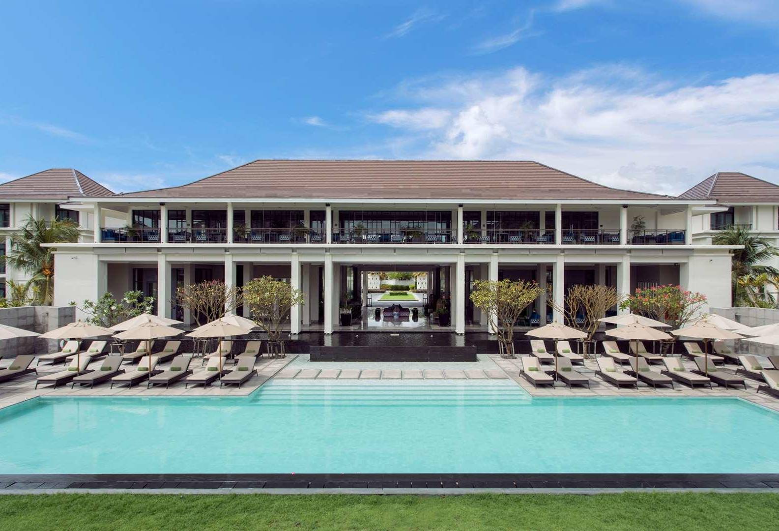 zwembad van U Sathorn in Bangkok Thailand