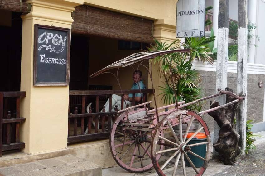 Straatbeeld in Galle