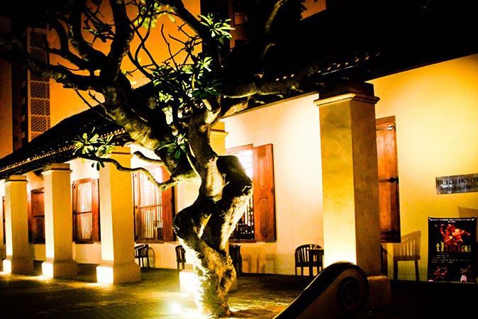 Dutch Hospital als lokale street food locatie in Colombo