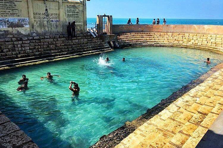 Keerimalai Hot Spring in Jaffna Sri Lanka
