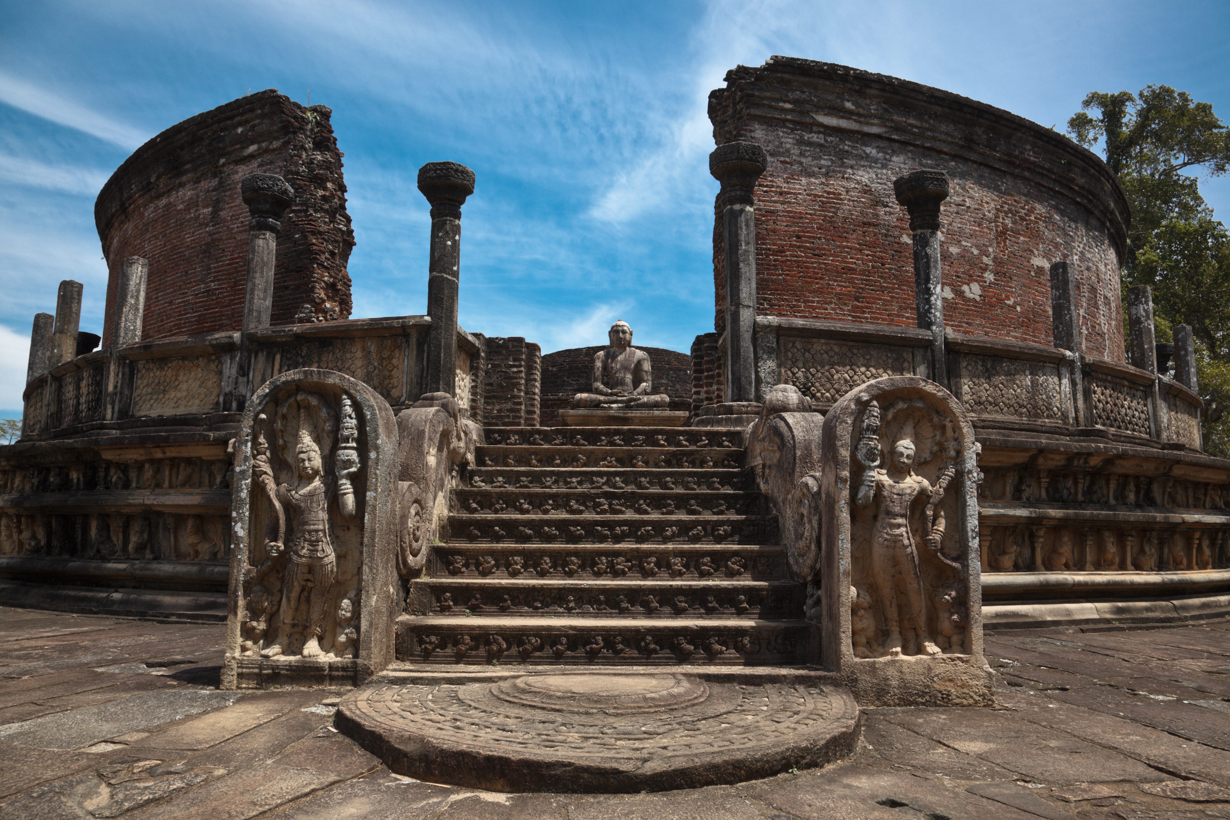 Anuradhnapura in Sri Lanka