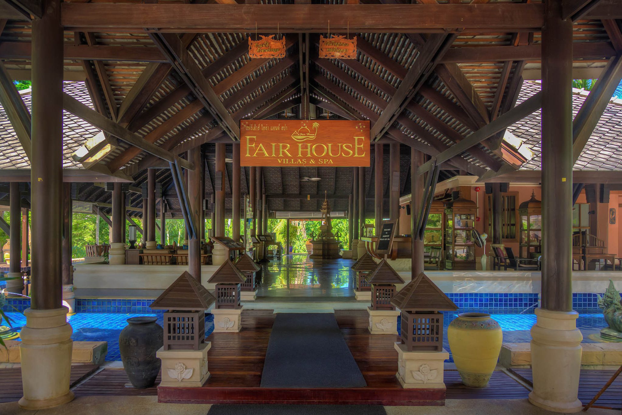 Fairhouse Villas en Spa resort Koh Samui