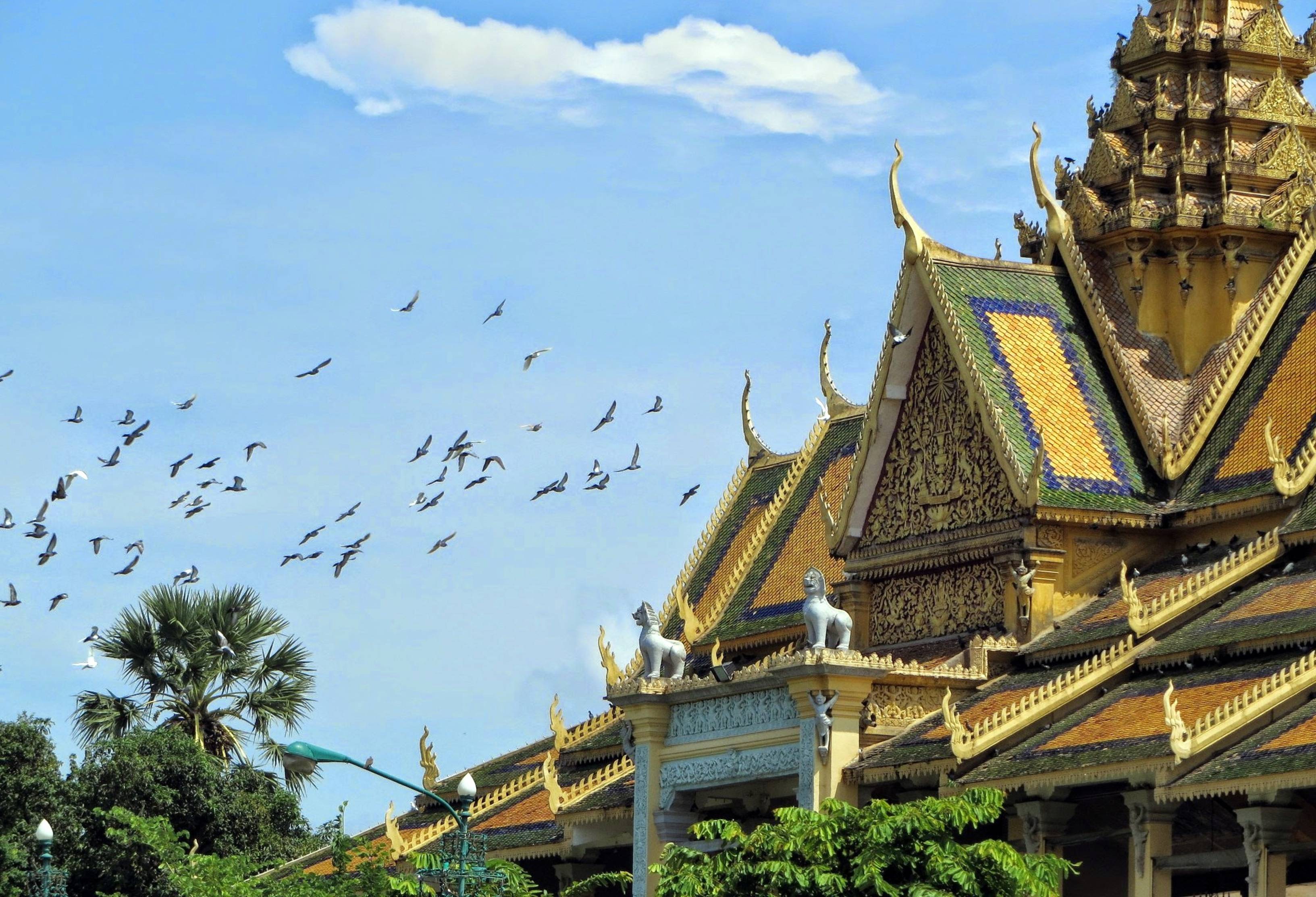 Royal Palace in Phnom Penh, Cambodja