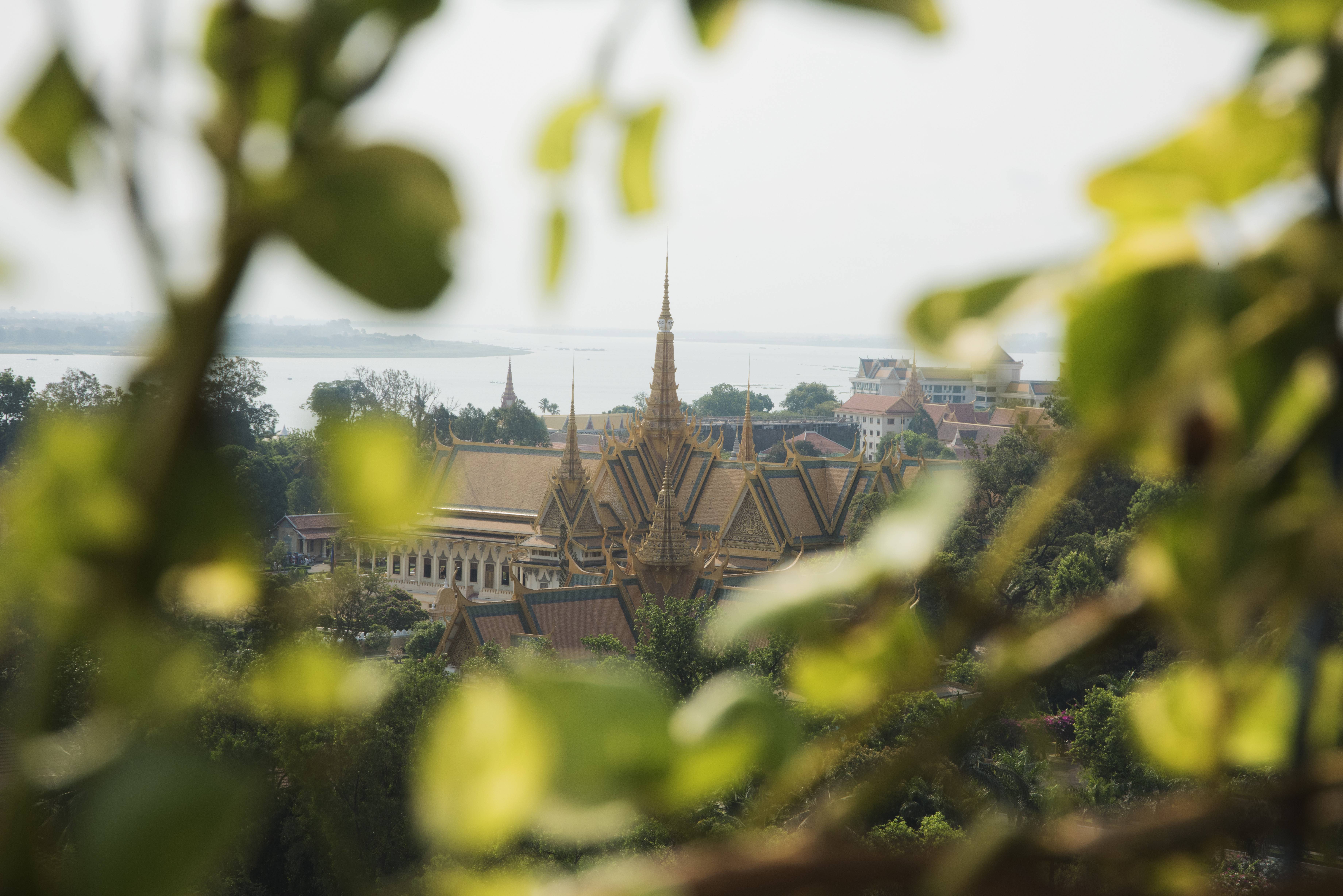 Royal Palace in Phnom Penh, Cambodja