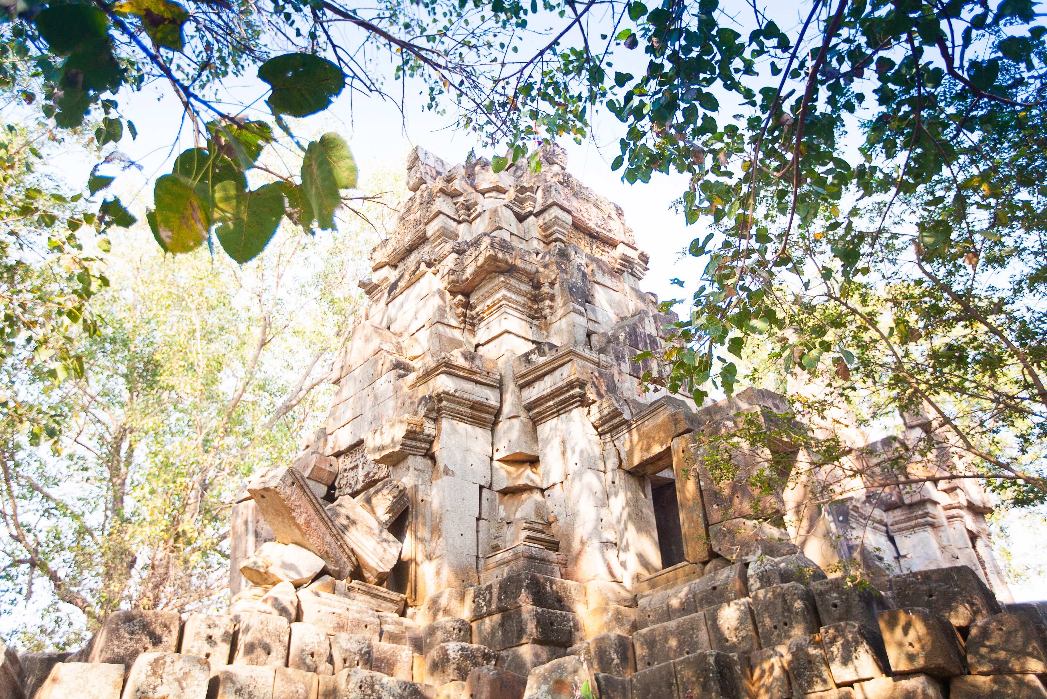 Wat Ek Phnom in de omgeving van Battambang, Cambodja