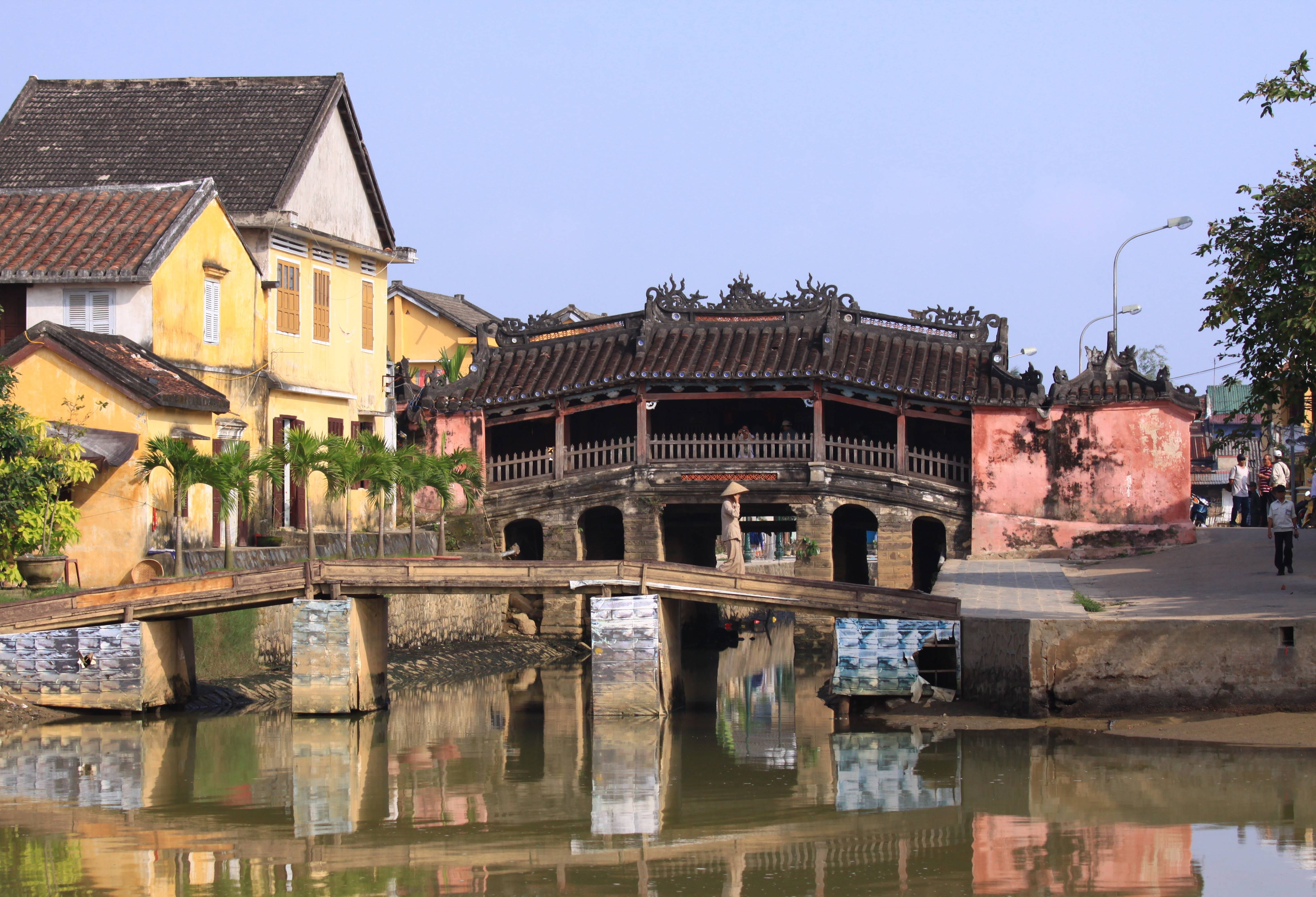 Japanse brug in Hoi An, Vietnam