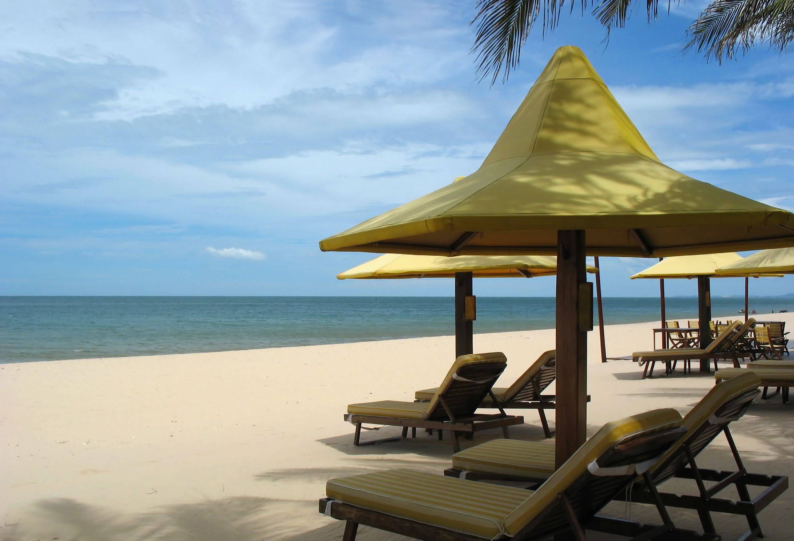 Strand van Mui Ne in Vietnam
