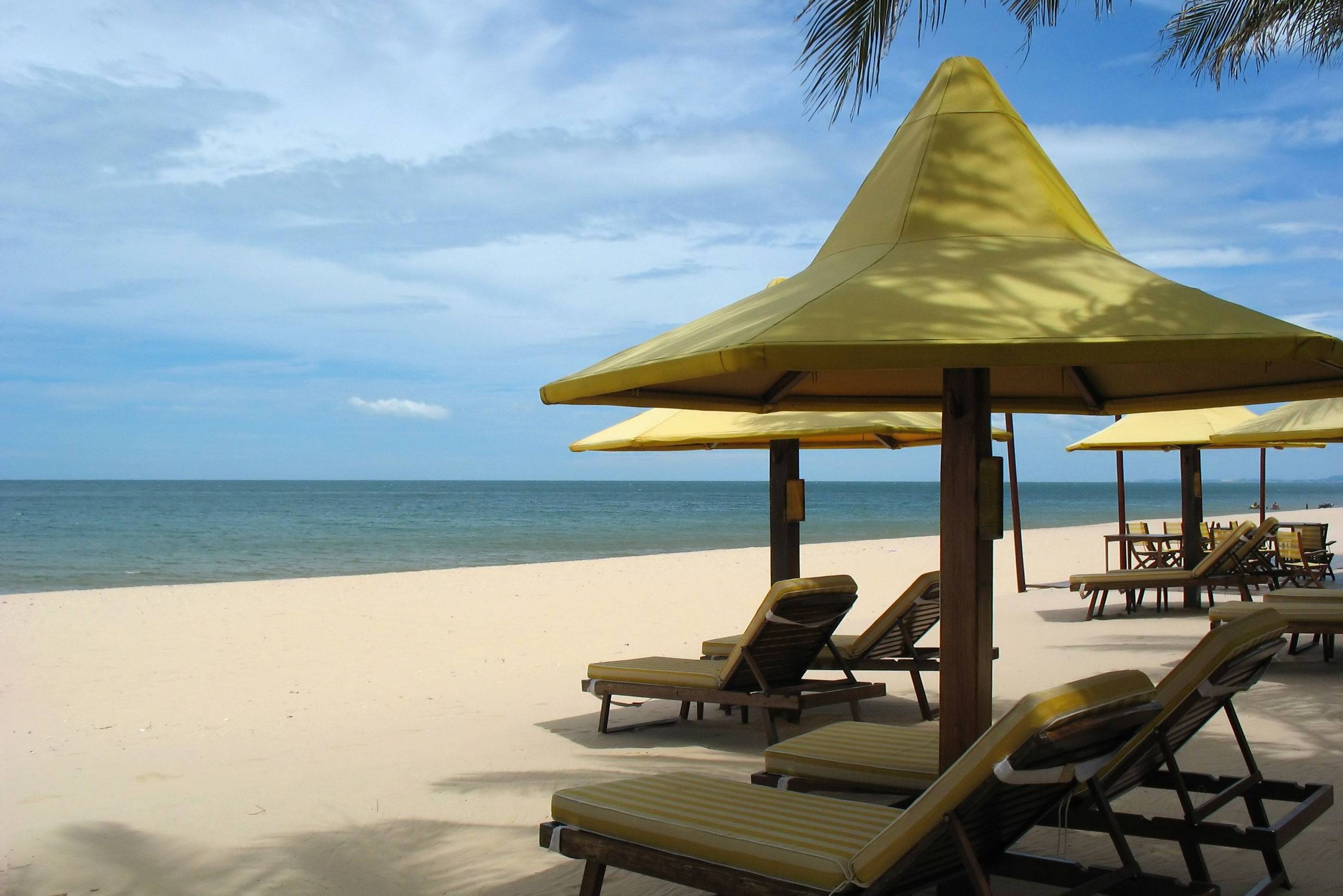 Strand van Mui Ne in Vietnam