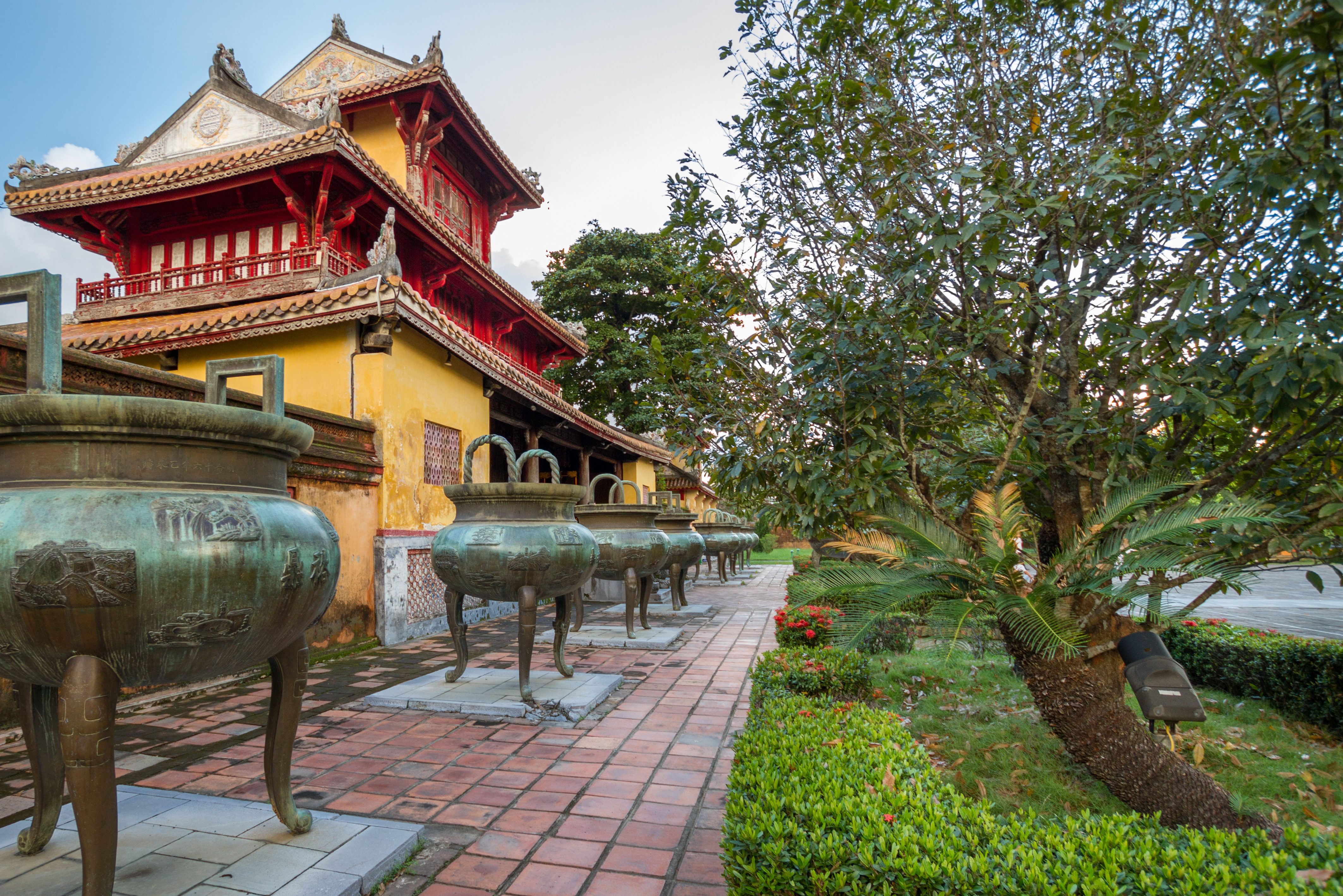 Keizerlijke citadel in Hue, Vietnam