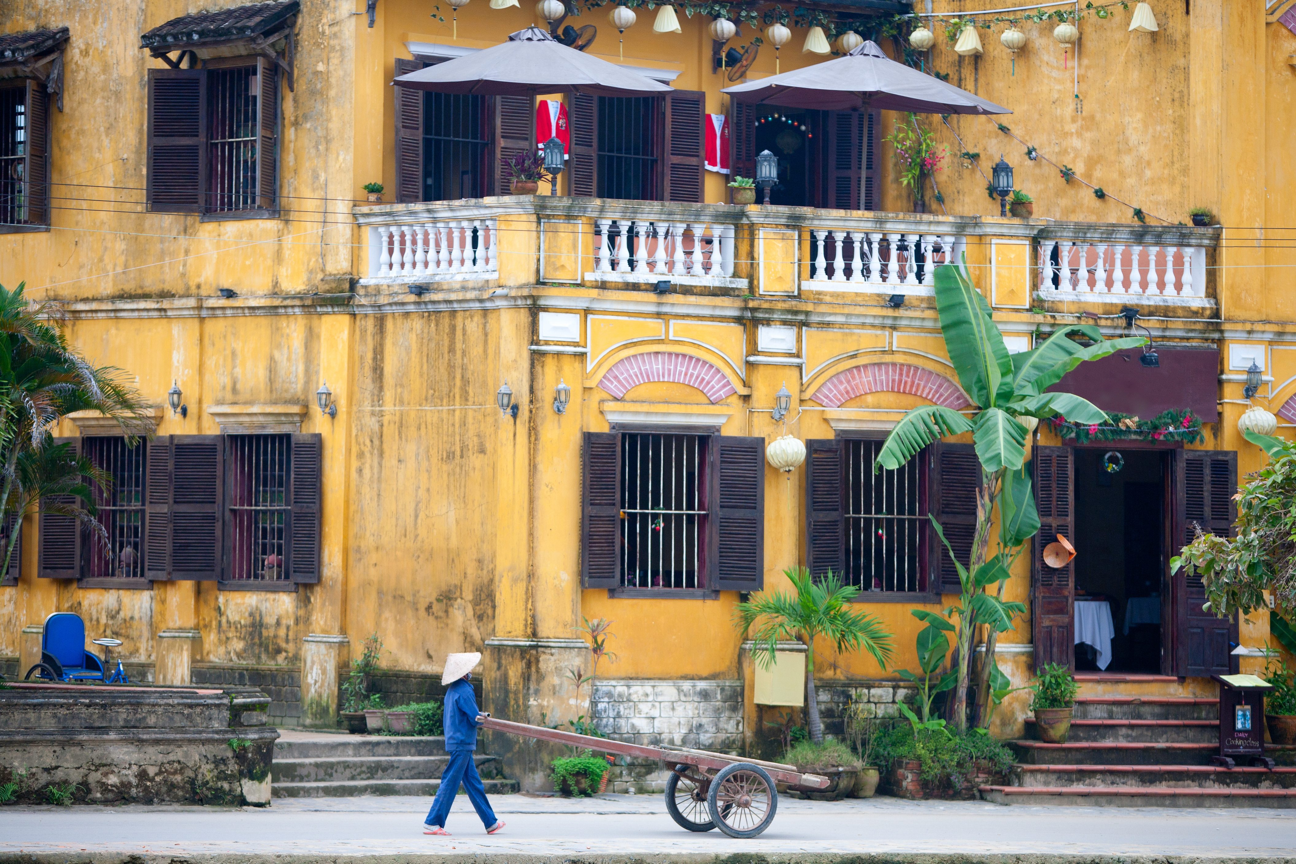 Oude centrum van Hoi An in Vietnam