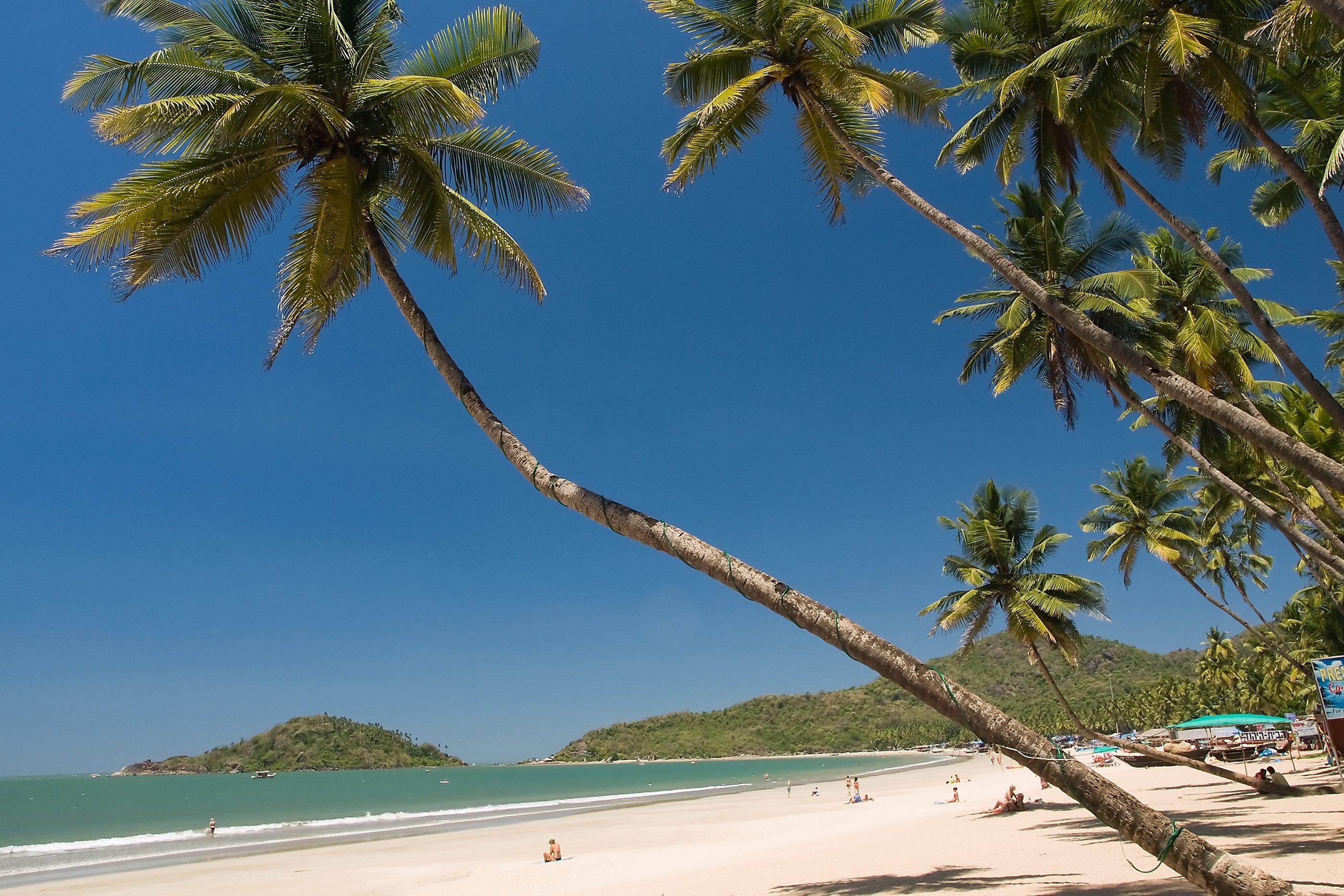 Strand in Kovalem in Kerala