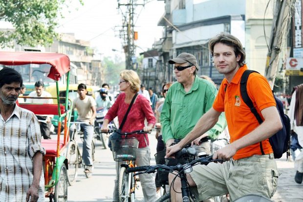 Fiets tour in Old Delhi