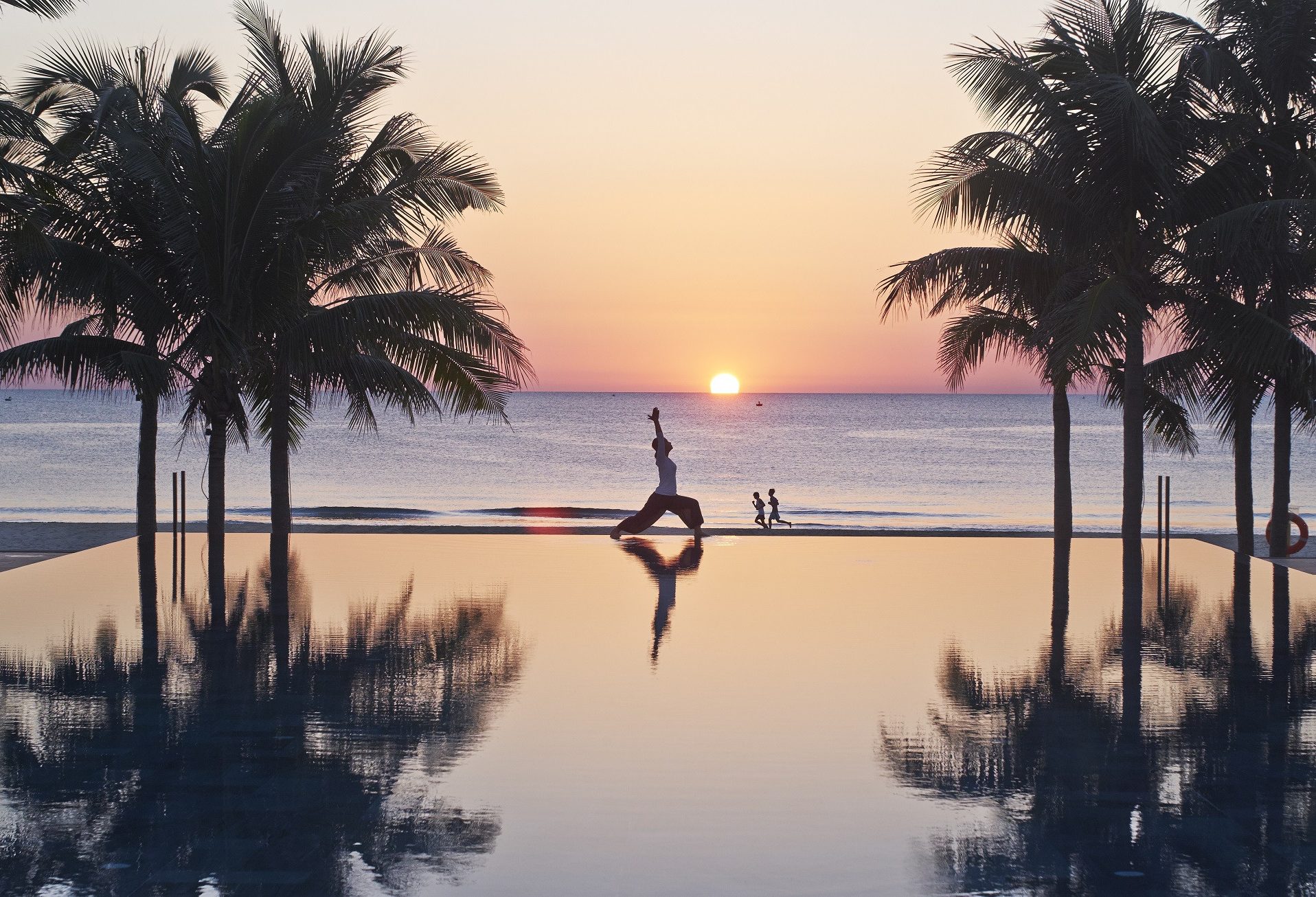 Yoga bij het Fusion Maia Danang Resort in Vietnam