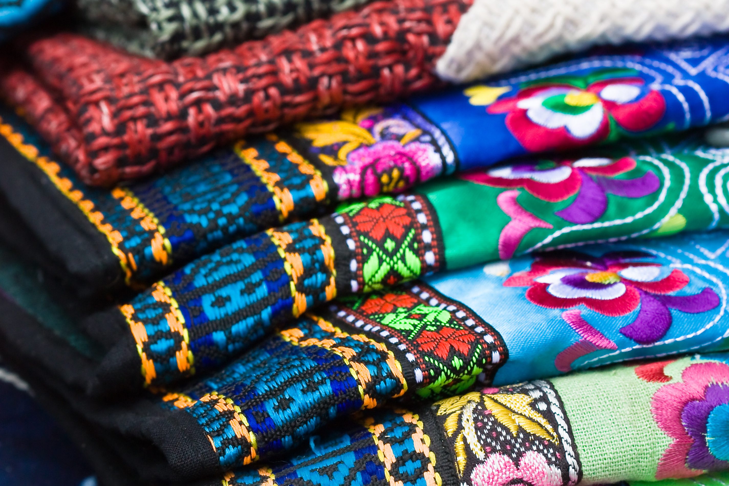 Handwerk van Yao vrouwen in Pingan