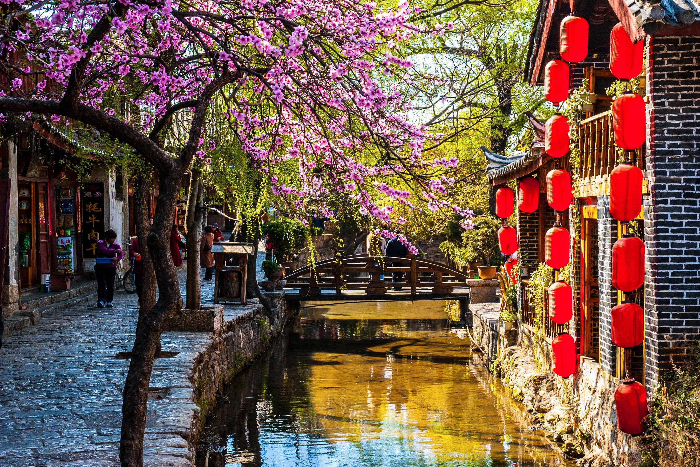 Lijiang in Yunnan in China