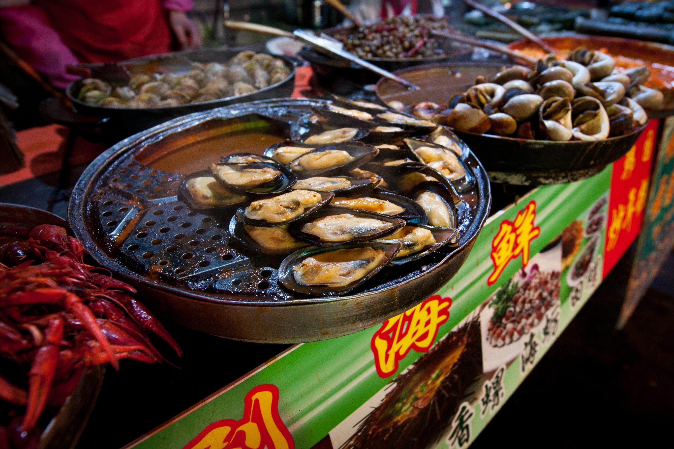 Street food in Beijing in China