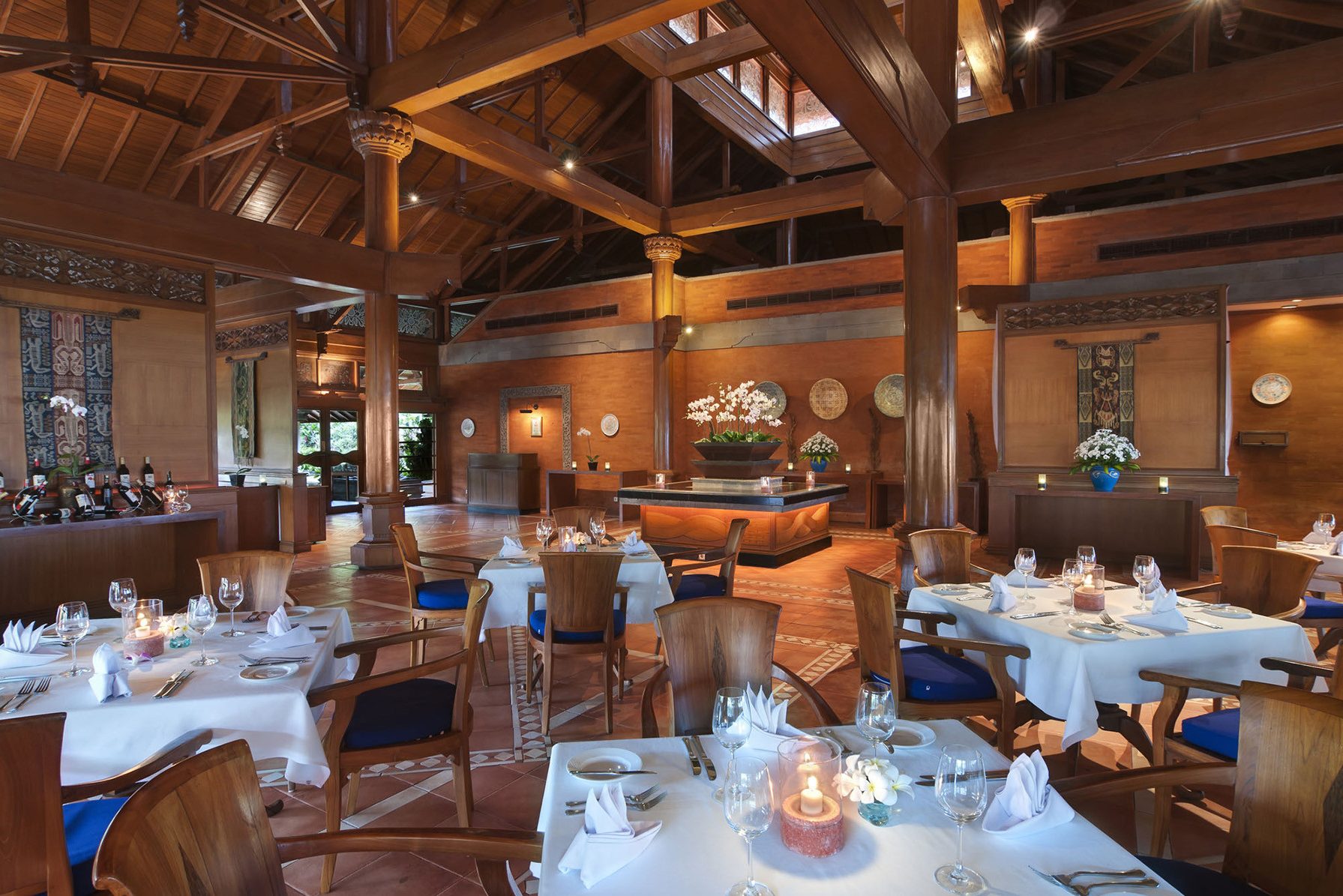 restaurant van ayodya resort op bali nusa dua