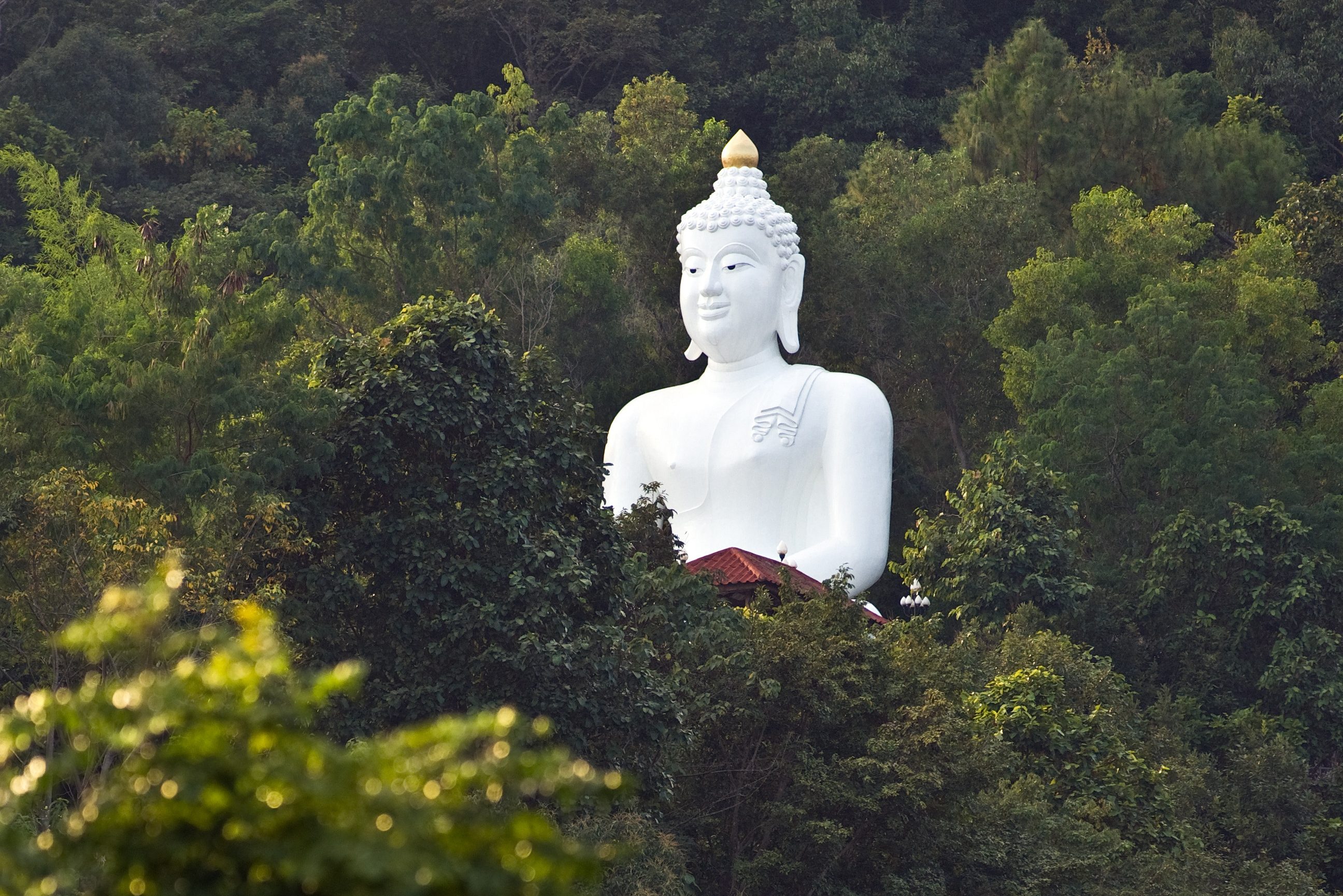 Wat Thaton Phra Buddha Nirandornchai in de regio Thaton in Thailand