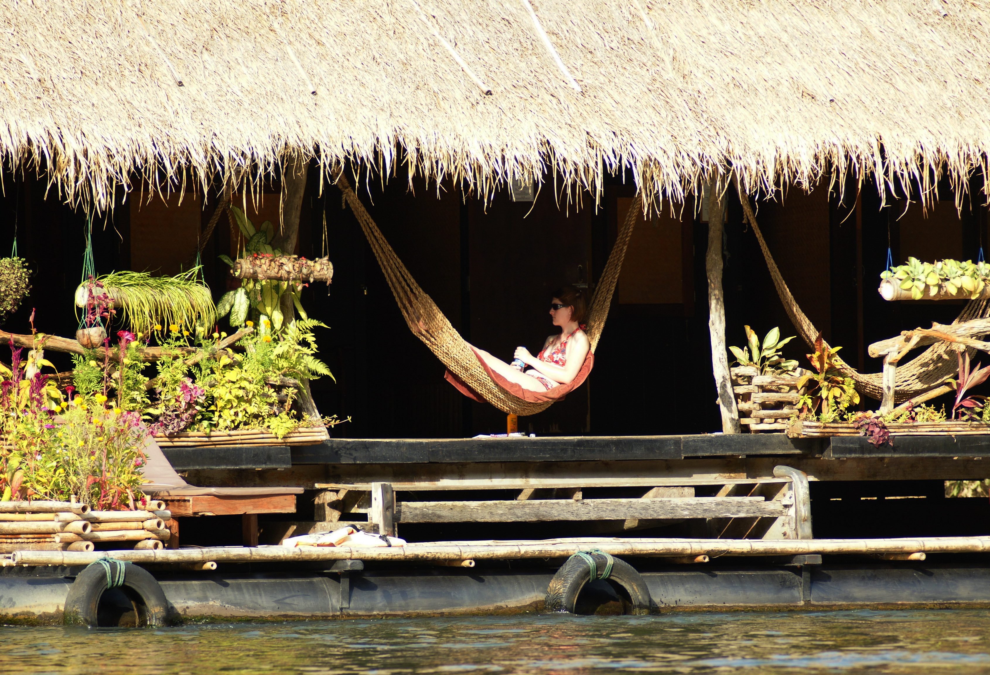 River Kwai Jungle Rafts in Kanchanaburi, Thailand
