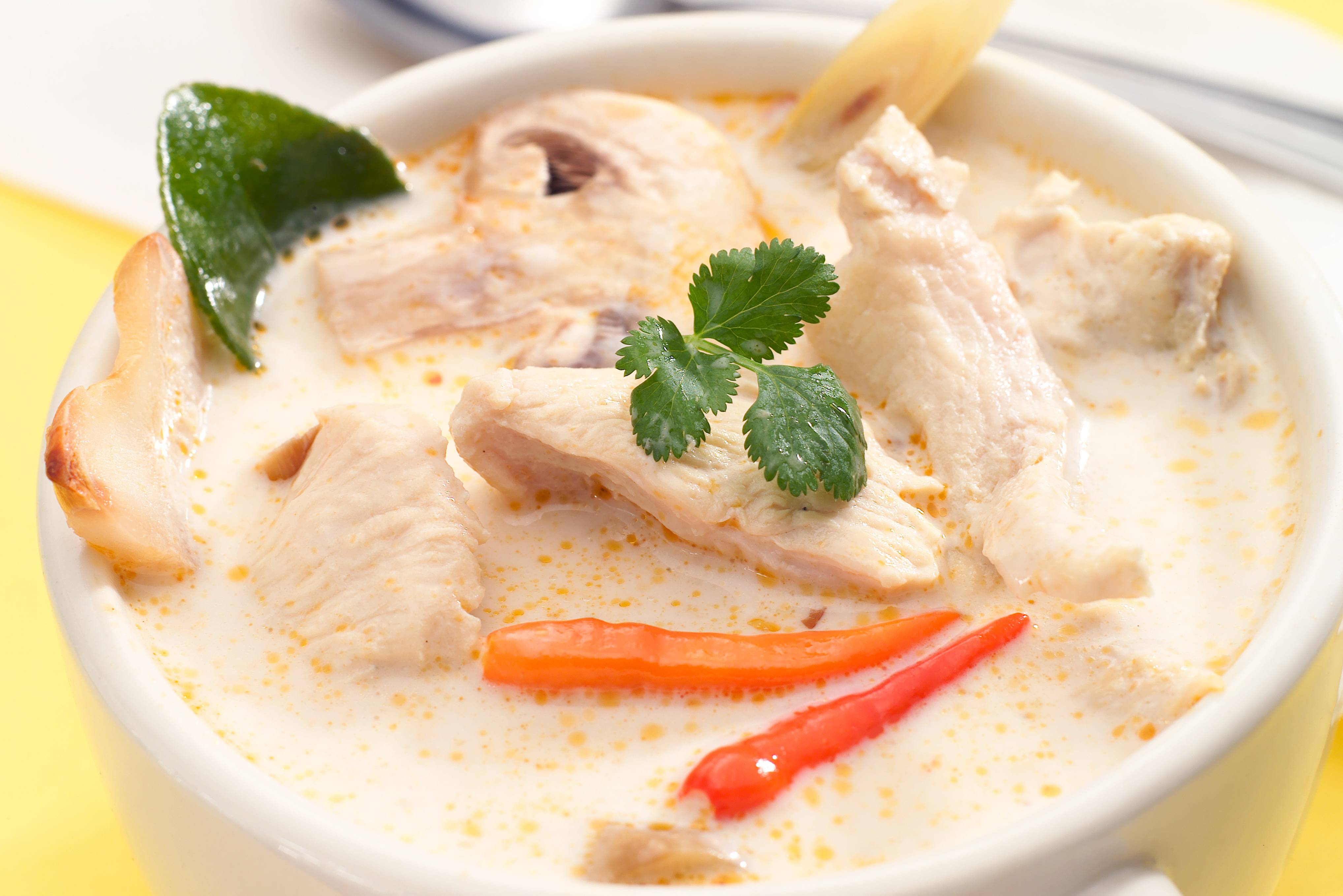 Тайский суп том кха