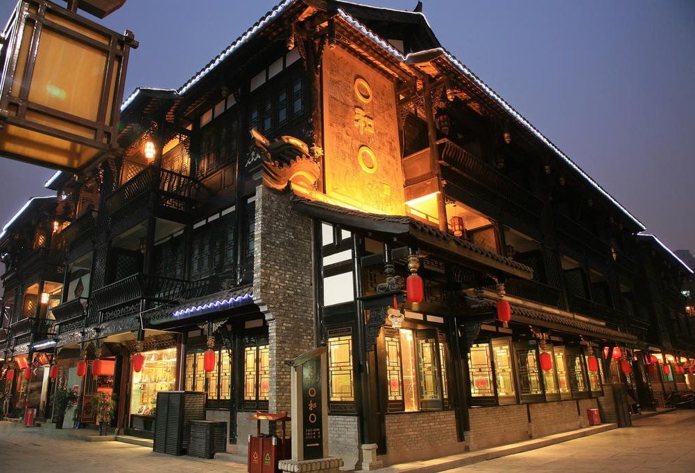 Buddha Zen Hotel in Chengdu in China