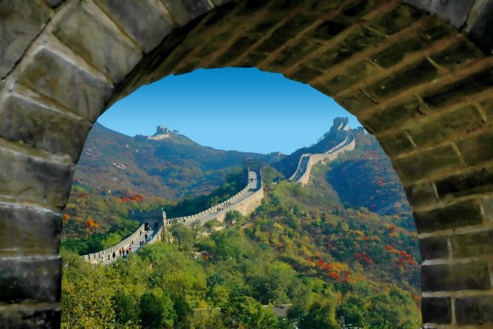 Doorkijkjes op de Chinese Muur in China