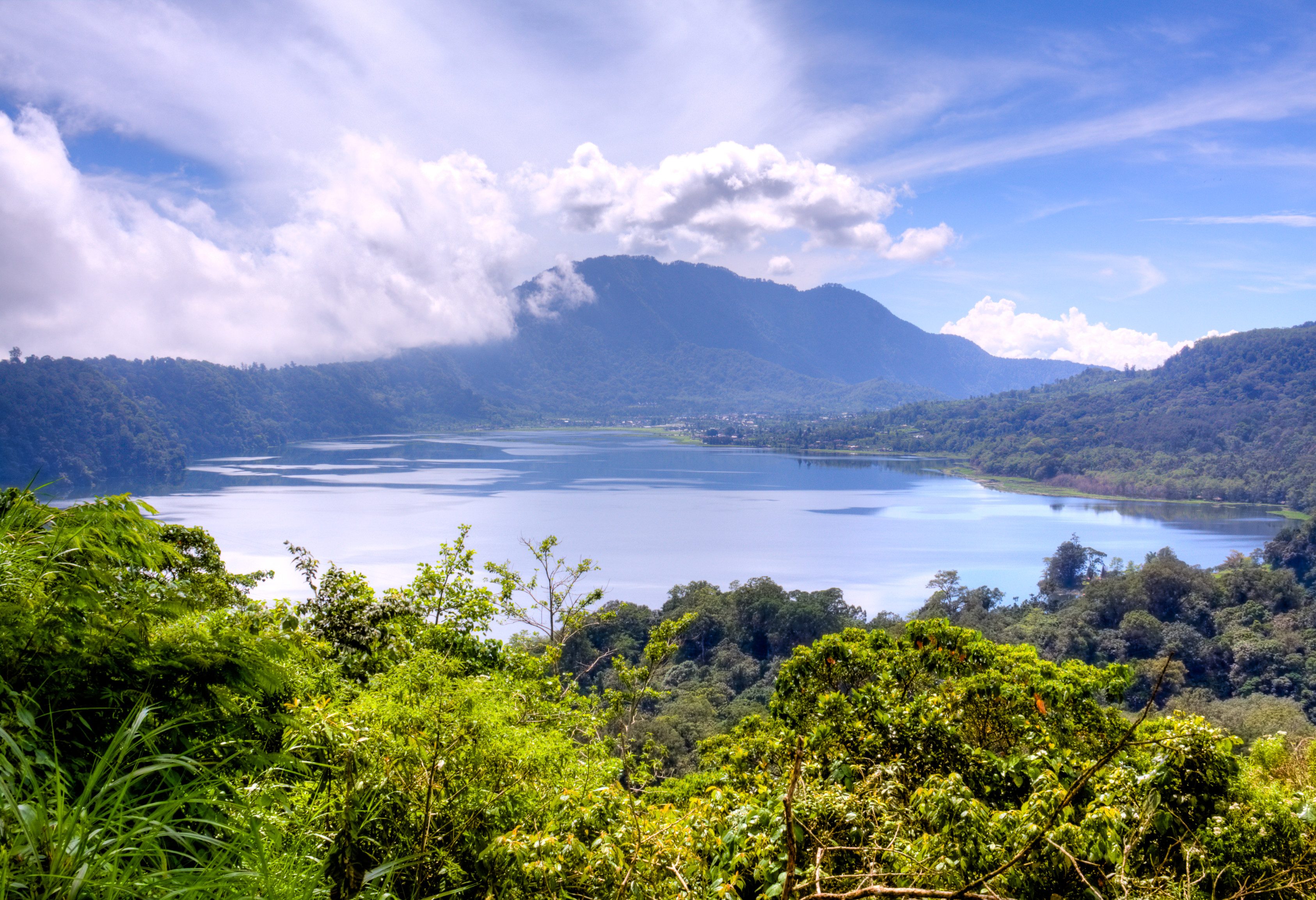 Tamblingan meer Munduk Bali