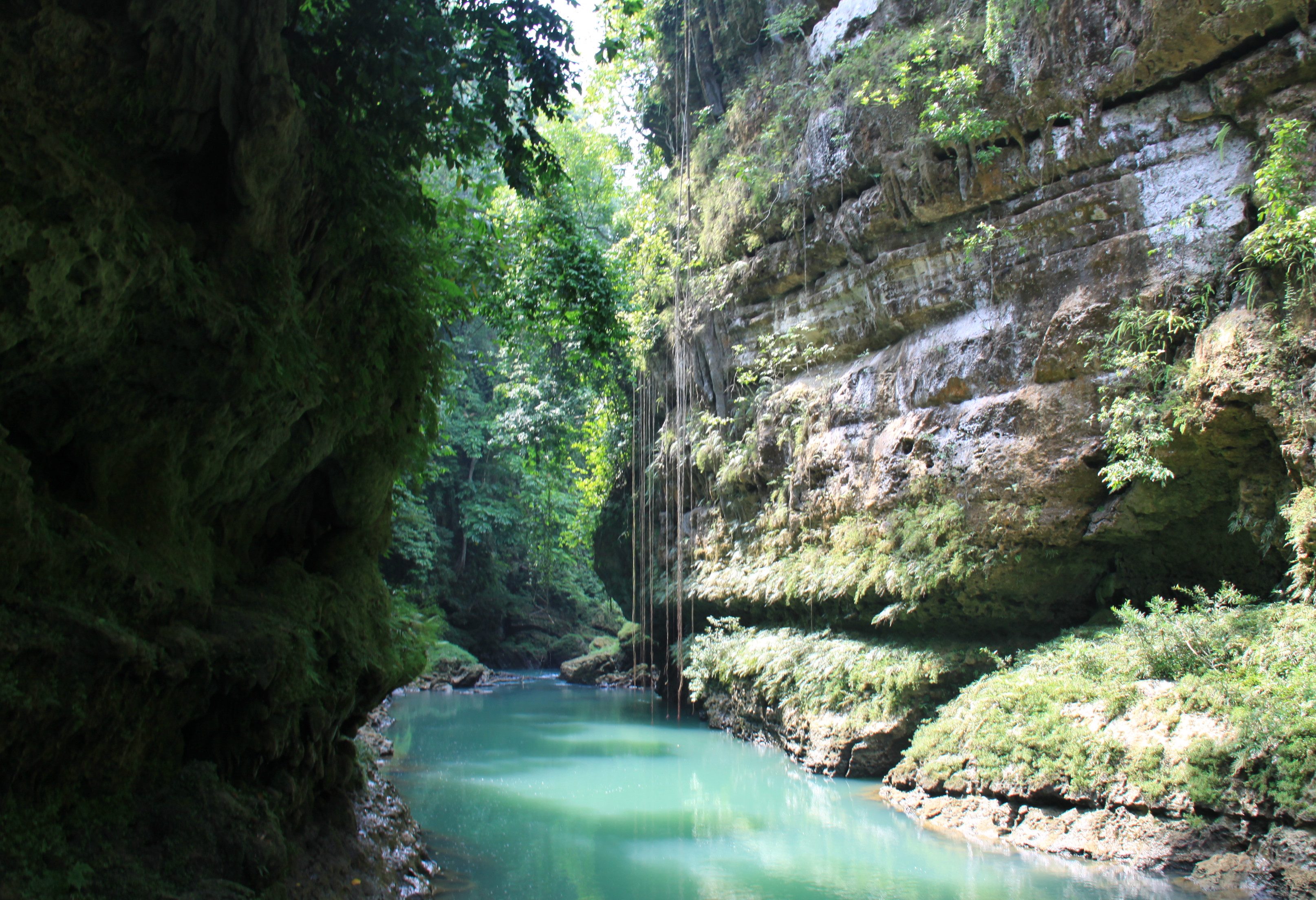 green canyon bij pangandaran op java