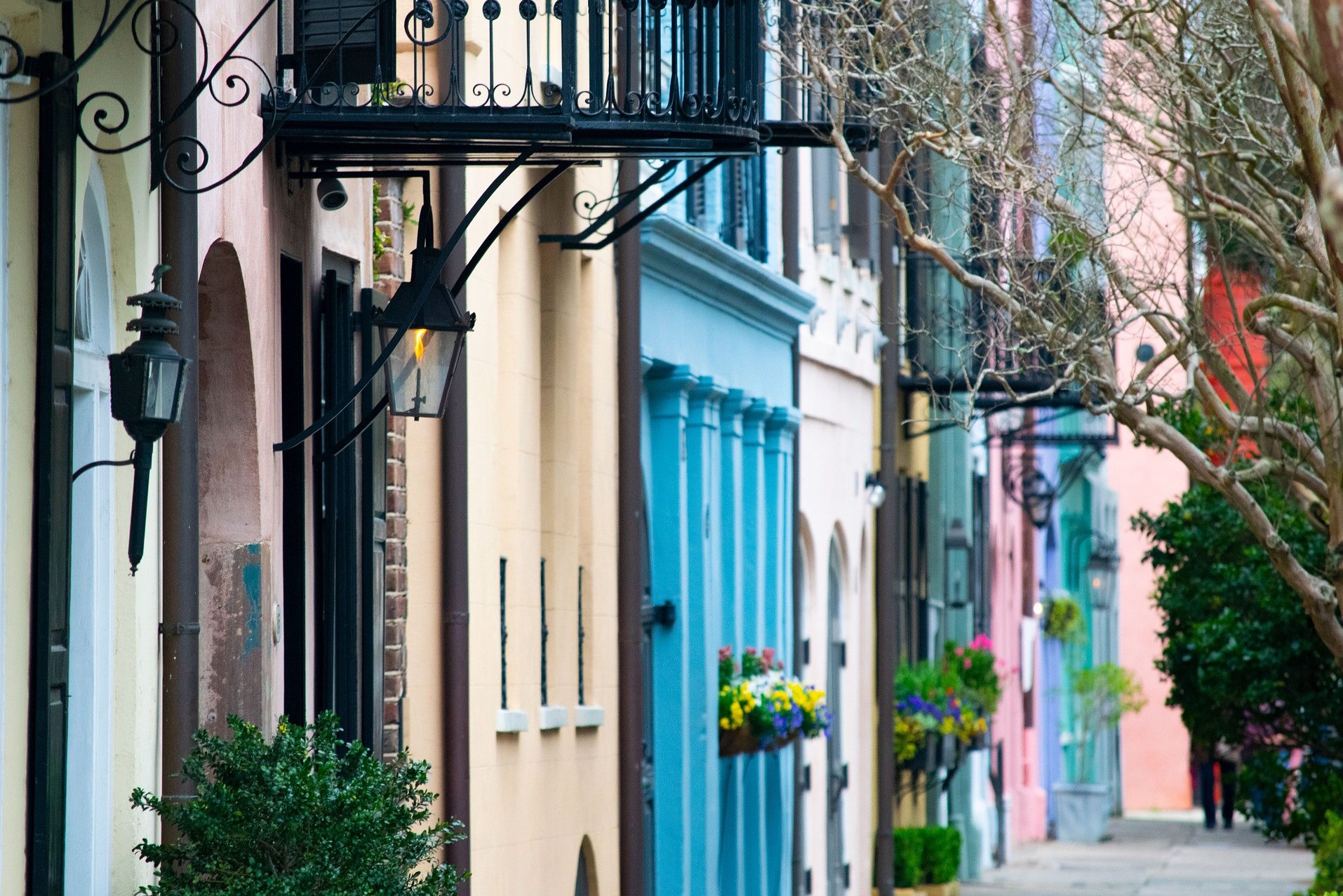 Charleston straatbeeld