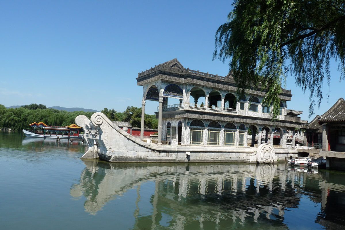 Zomer paleis in Beijing in China