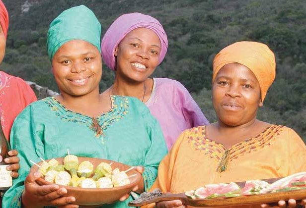 Dames in Zuid-Afrika