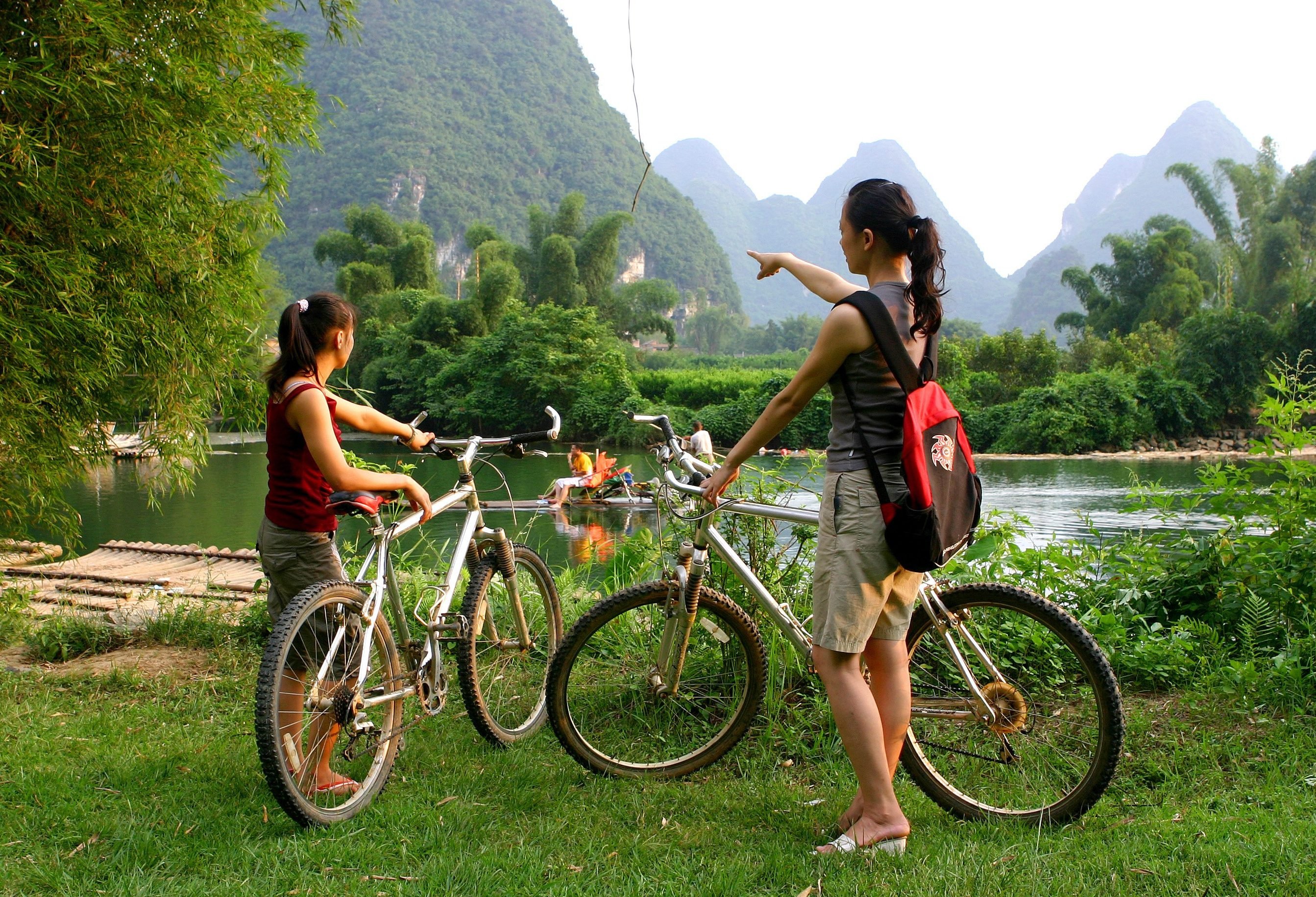fietsen in yangshuo