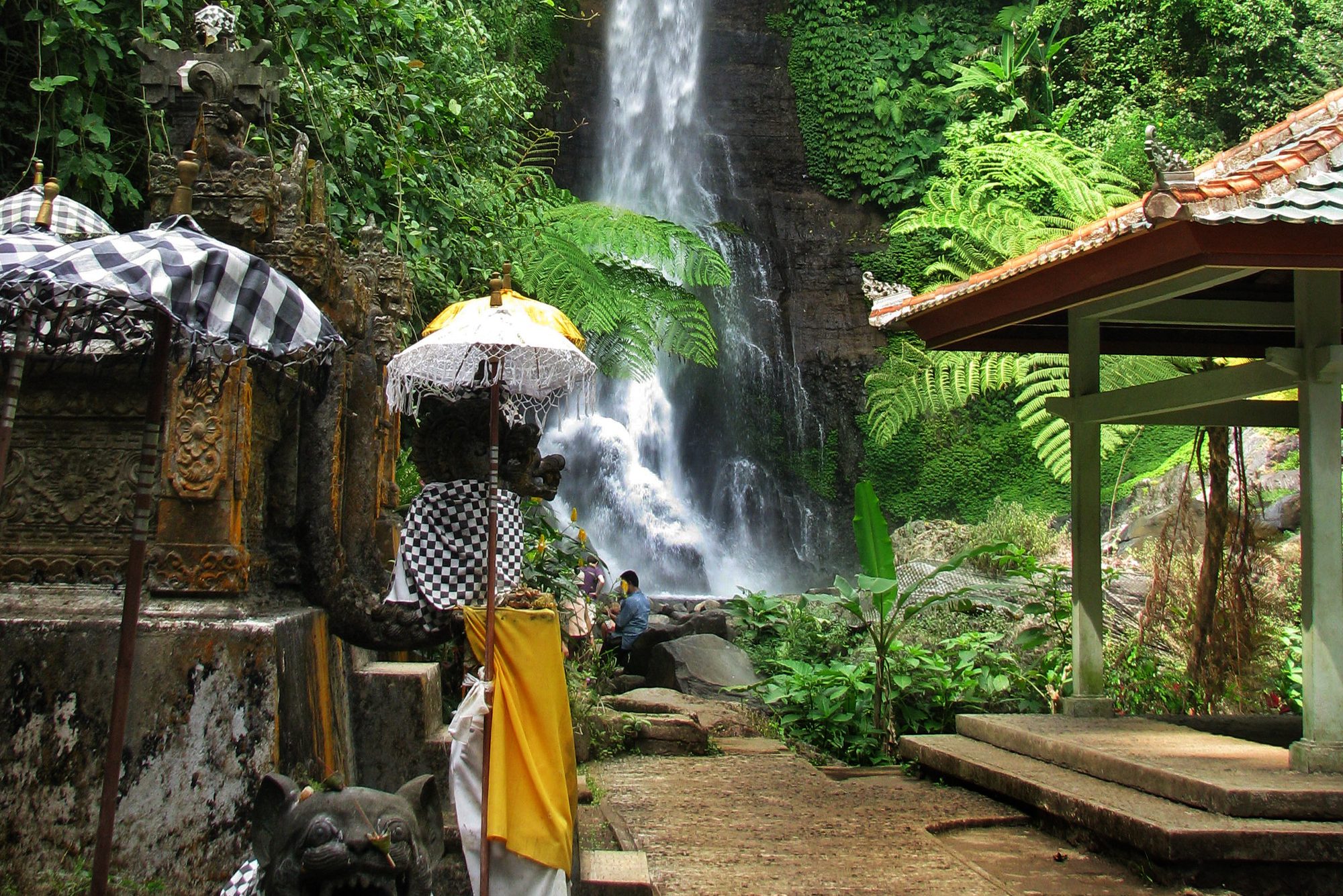 Gitgit waterval in de buurt van Lovina