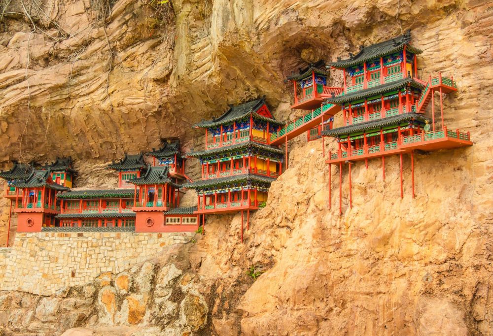 Hangend Klooster en Boeddha Grotten van Datong