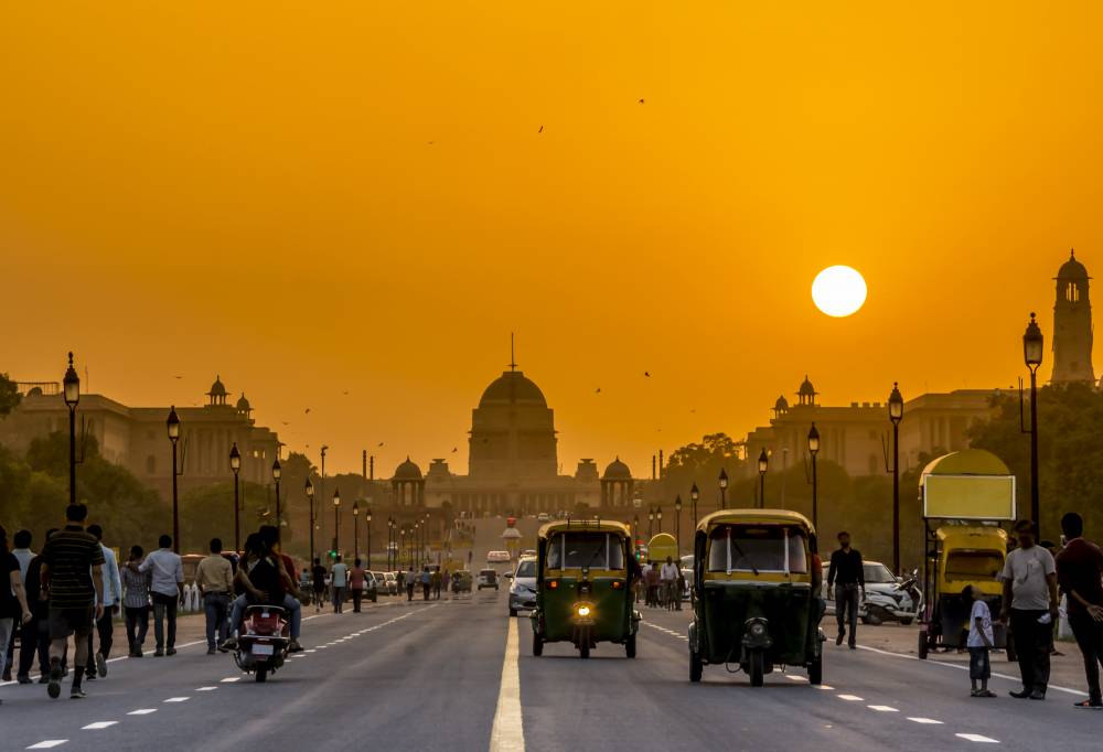 Fietsen door Old Delhi