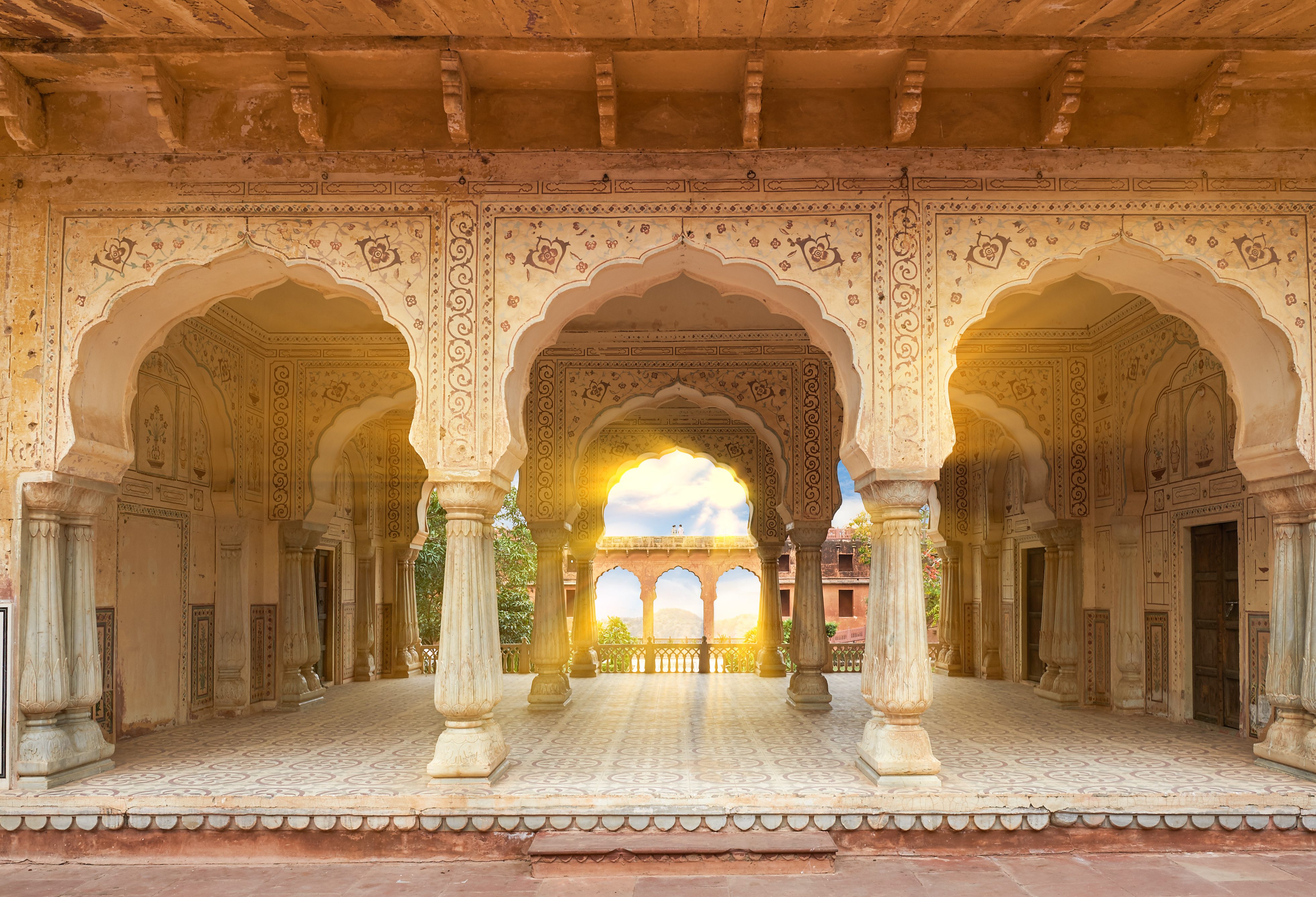 Amber Fort in Jaipur in India