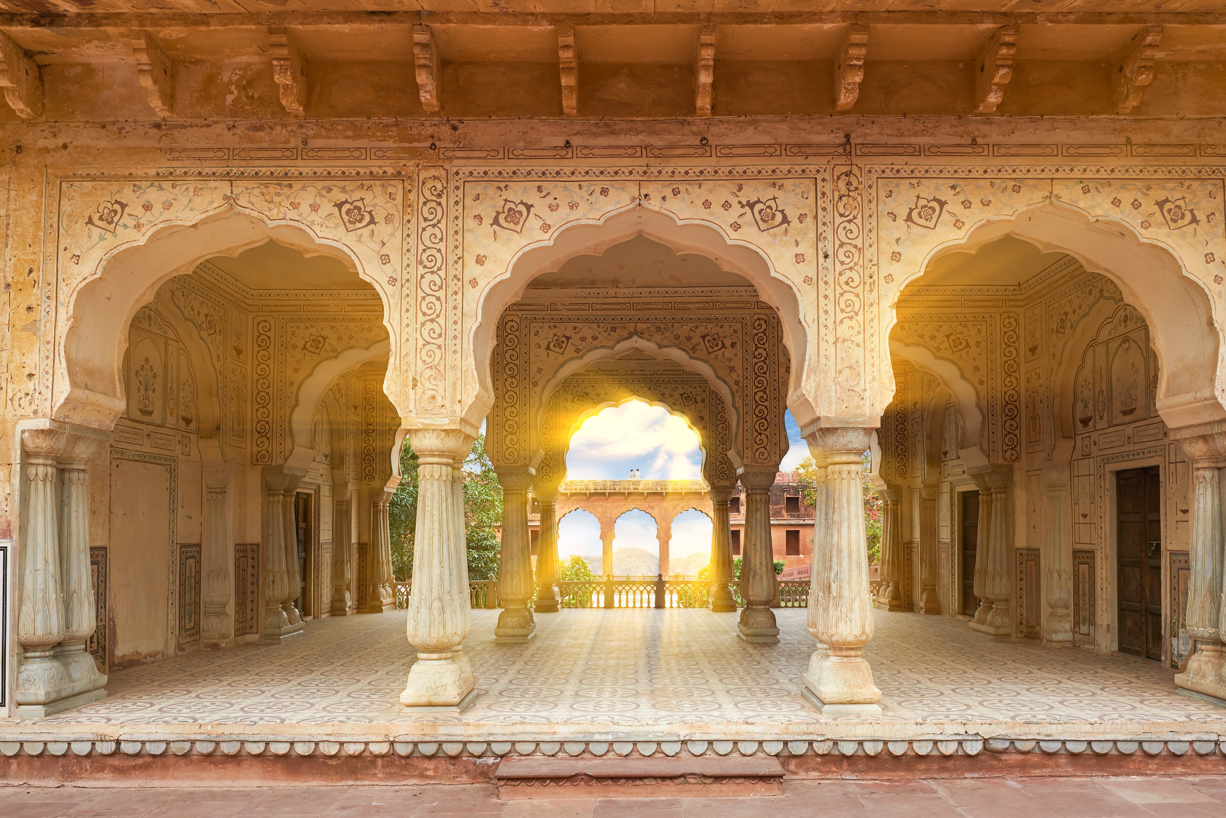 Amber Fort in Jaipur in India