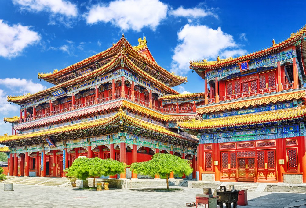 lama temple in beijing china